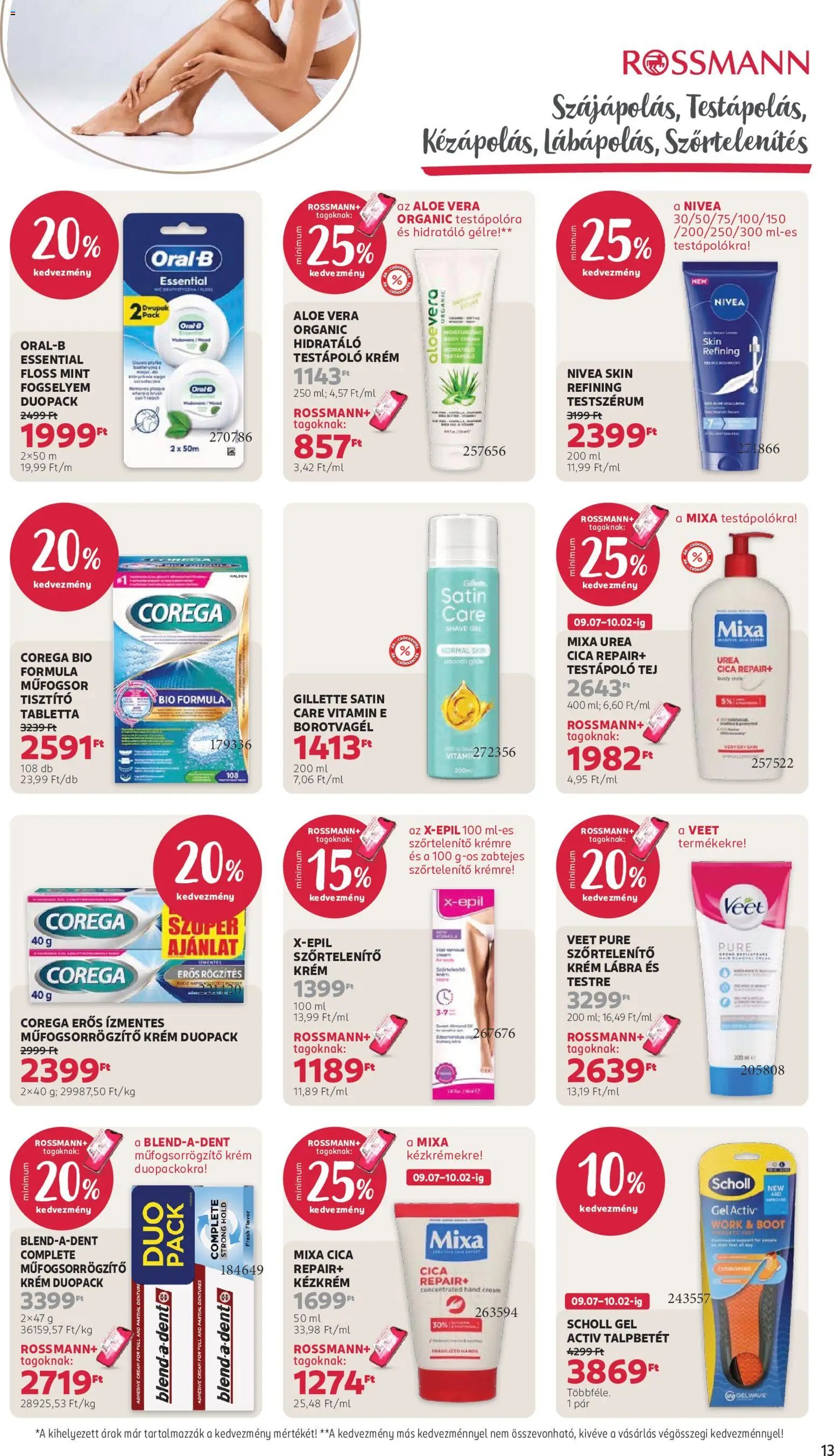 Rossmann újság 2026.09.07. Rossmann akciós újság
