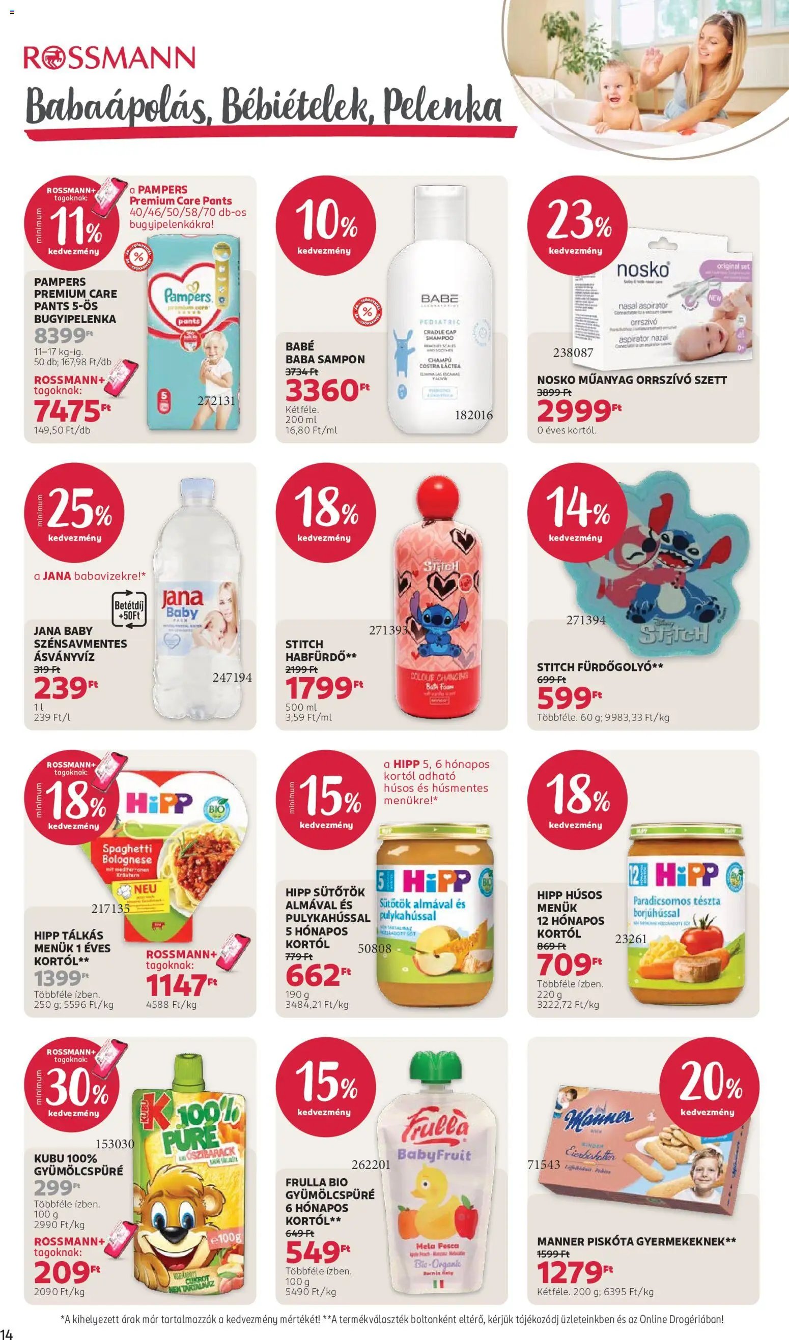 Rossmann újság 2026.09.07. Rossmann akciós újság