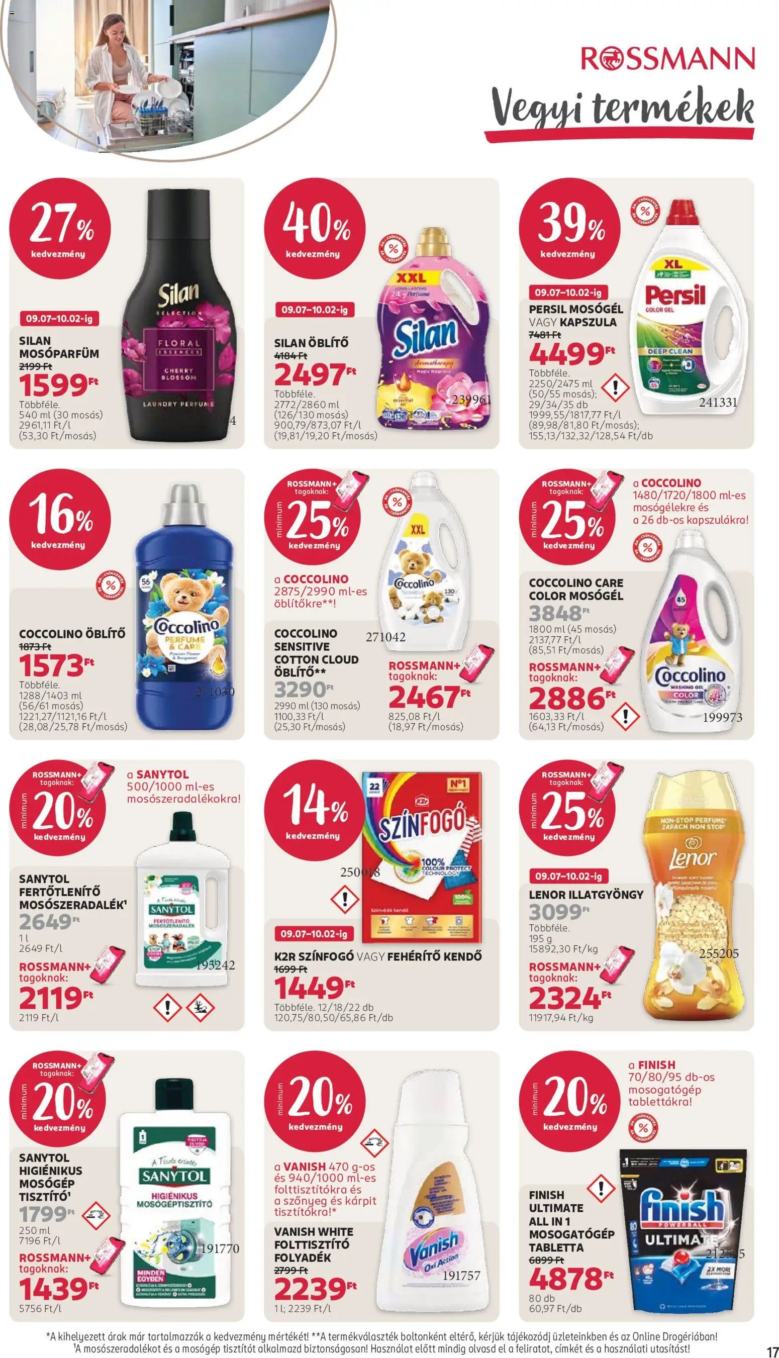 Rossmann újság 2026.09.07. Rossmann akciós újság