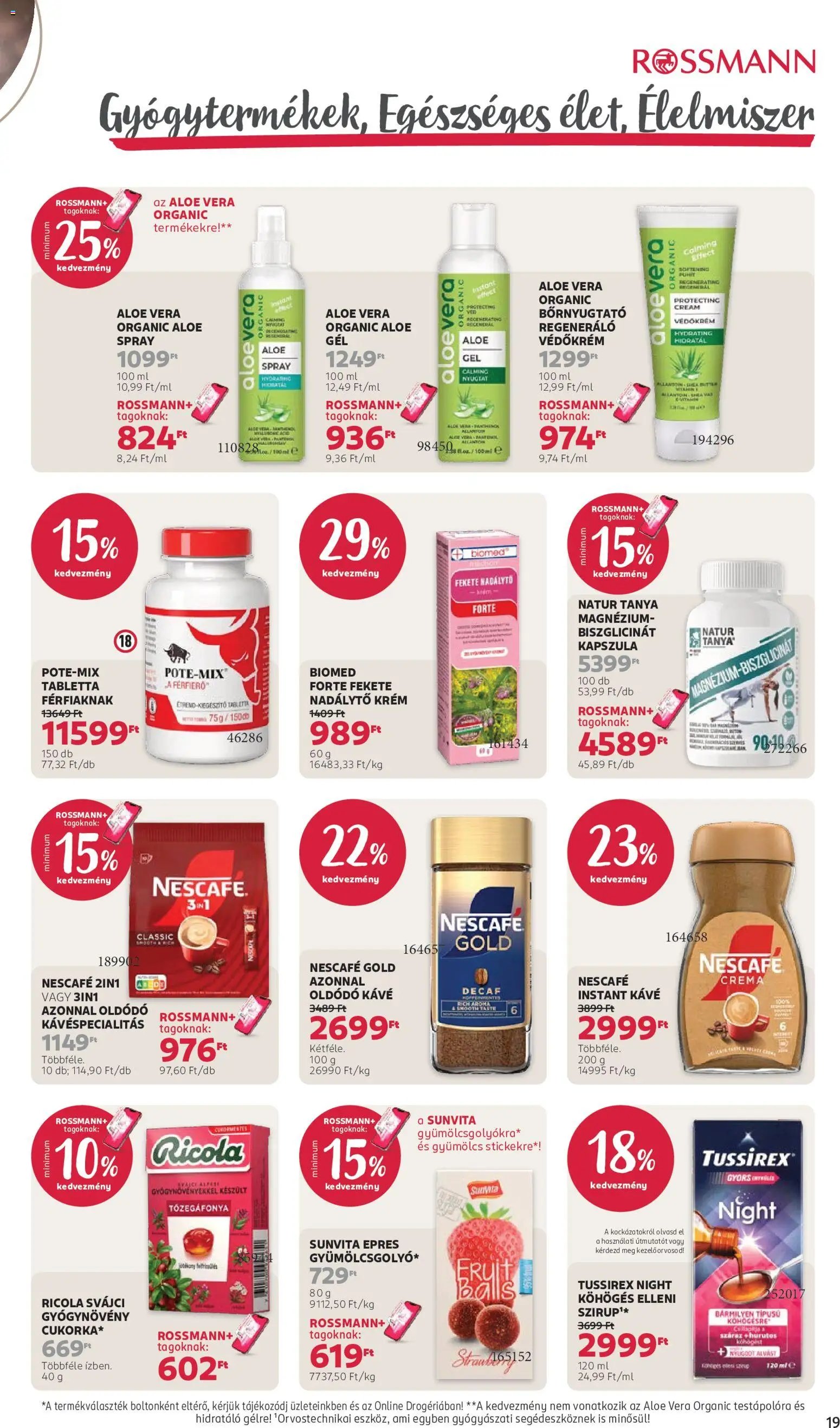 Rossmann újság 2026.09.07. Rossmann akciós újság
