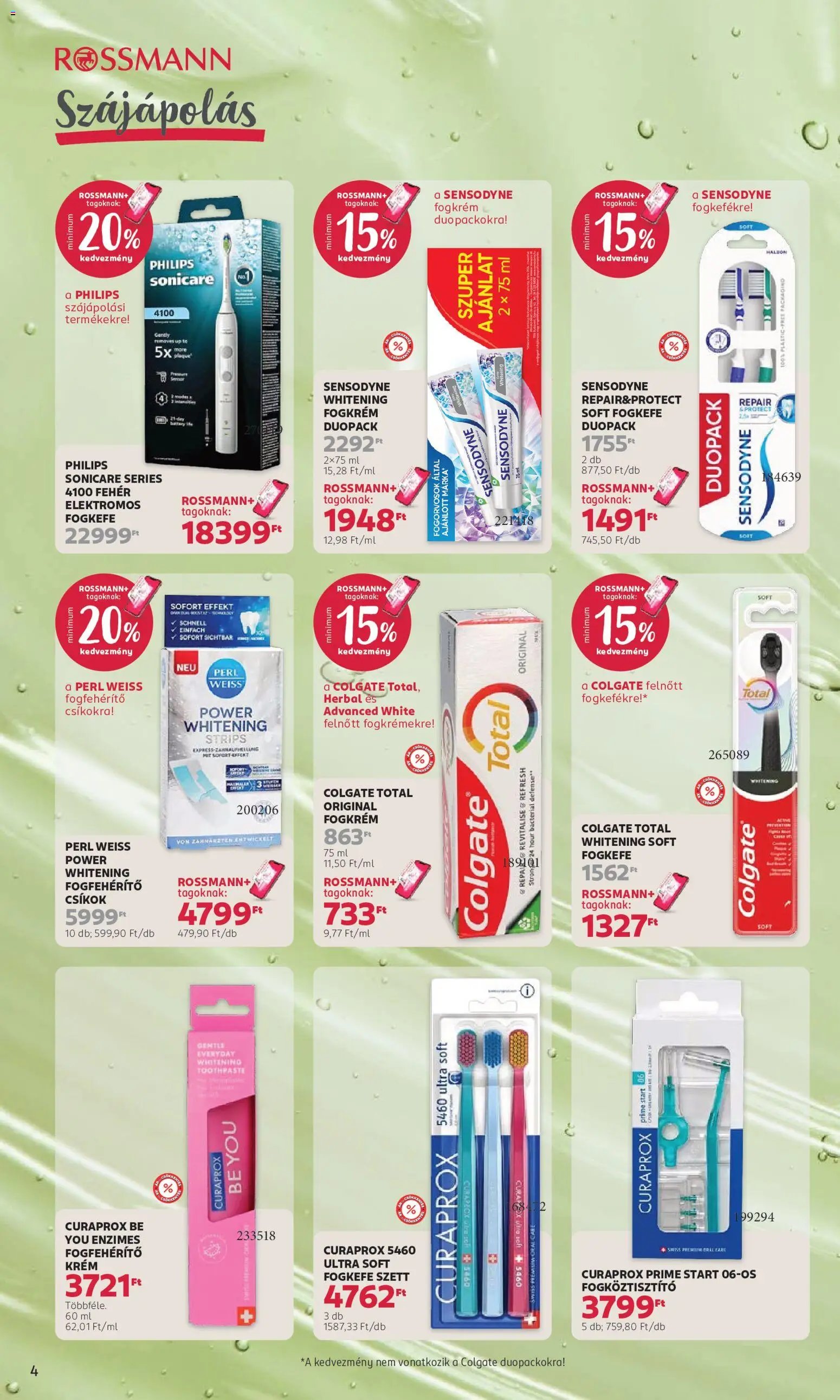 Rossmann újság 2026.09.07. Rossmann akciós újság