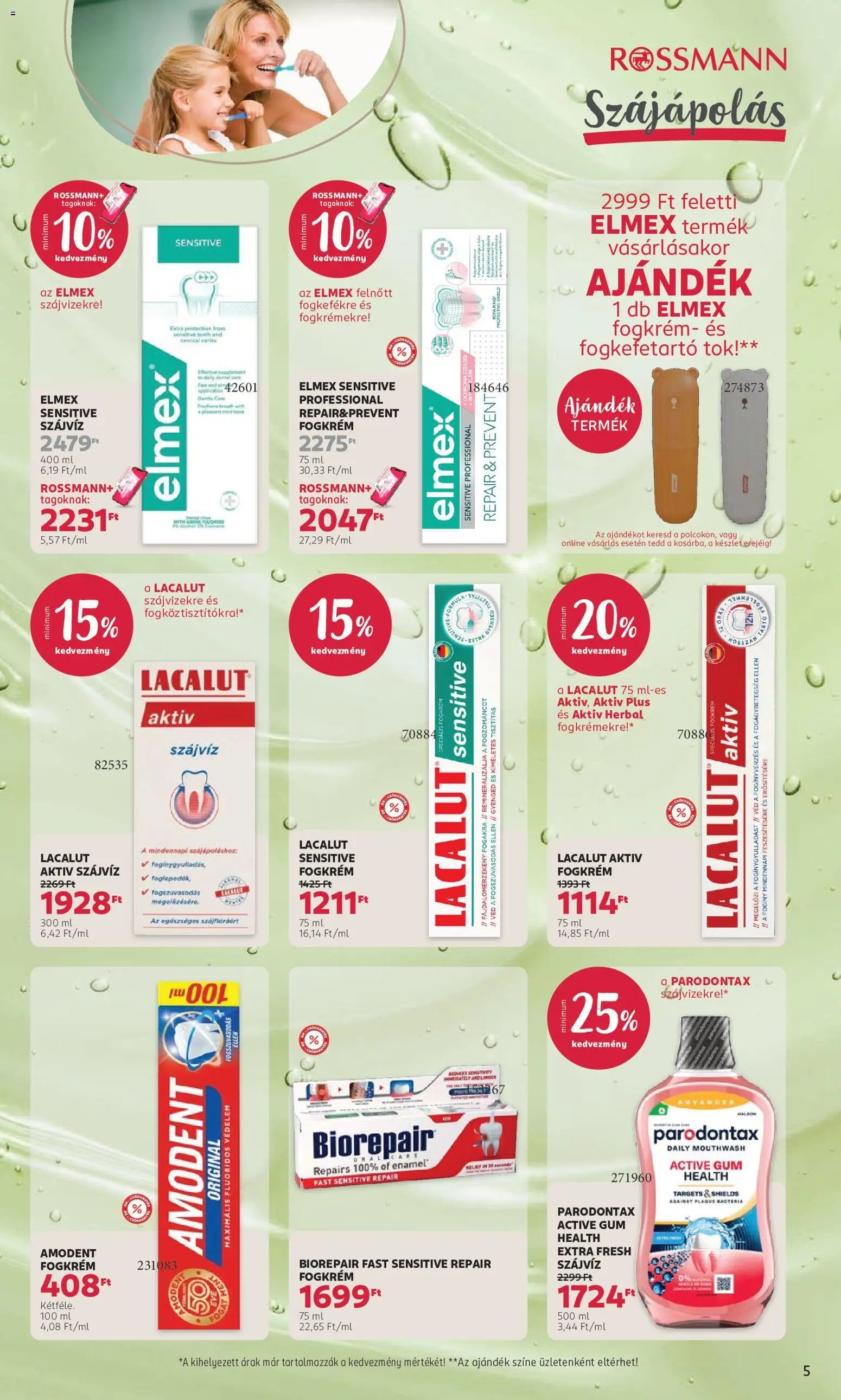 Rossmann újság 2026.09.07. Rossmann akciós újság