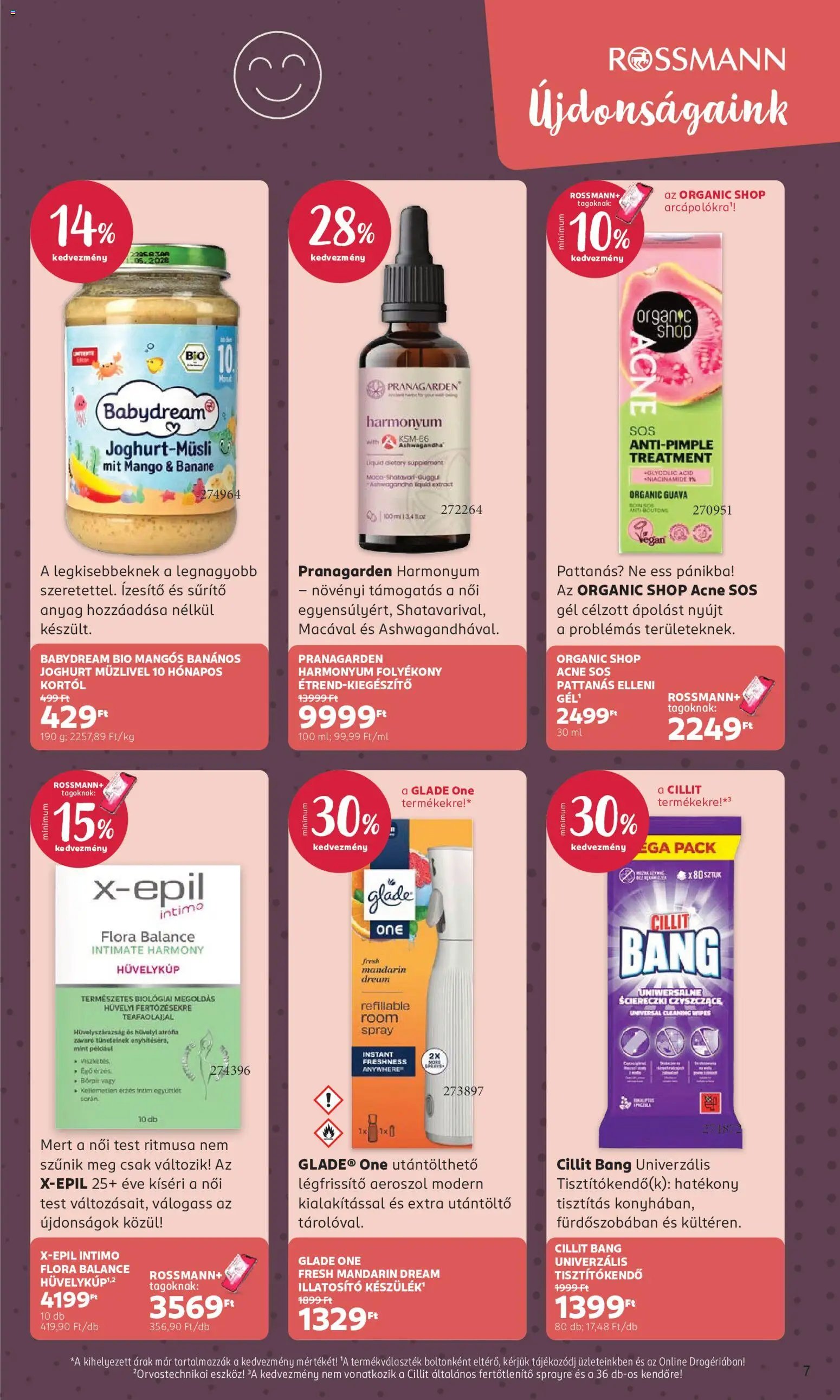 Rossmann újság 2026.09.07. Rossmann akciós újság