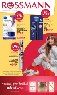Rossmann újság 2026.09.07. Rossmann akciós újság