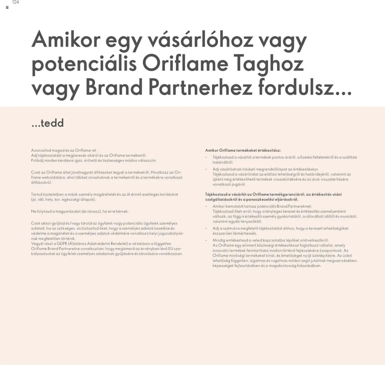 Oriflame újság 2024.04.28. Katalógus Oriflame Brand Partner Üzleti Terv (2024-04-28)