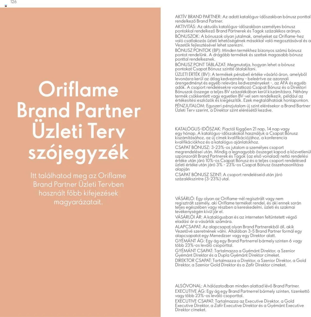 Oriflame újság 2024.04.28. Katalógus Oriflame Brand Partner Üzleti Terv (2024-04-28)
