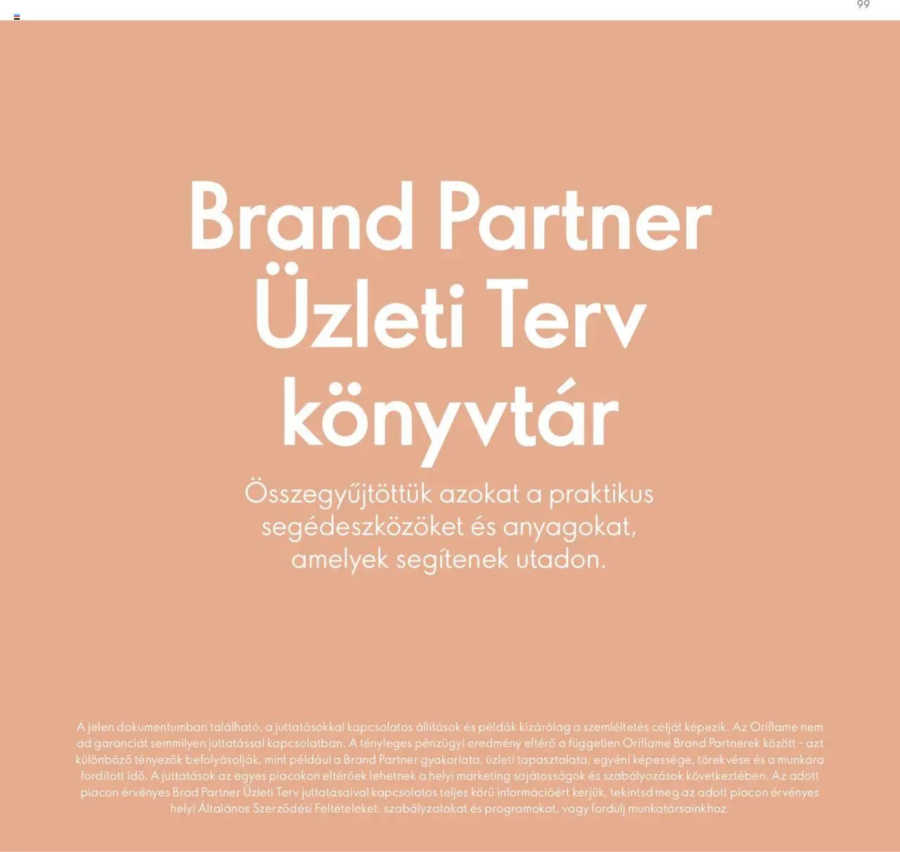Oriflame újság 2024.04.28. Katalógus Oriflame Brand Partner Üzleti Terv (2024-04-28)