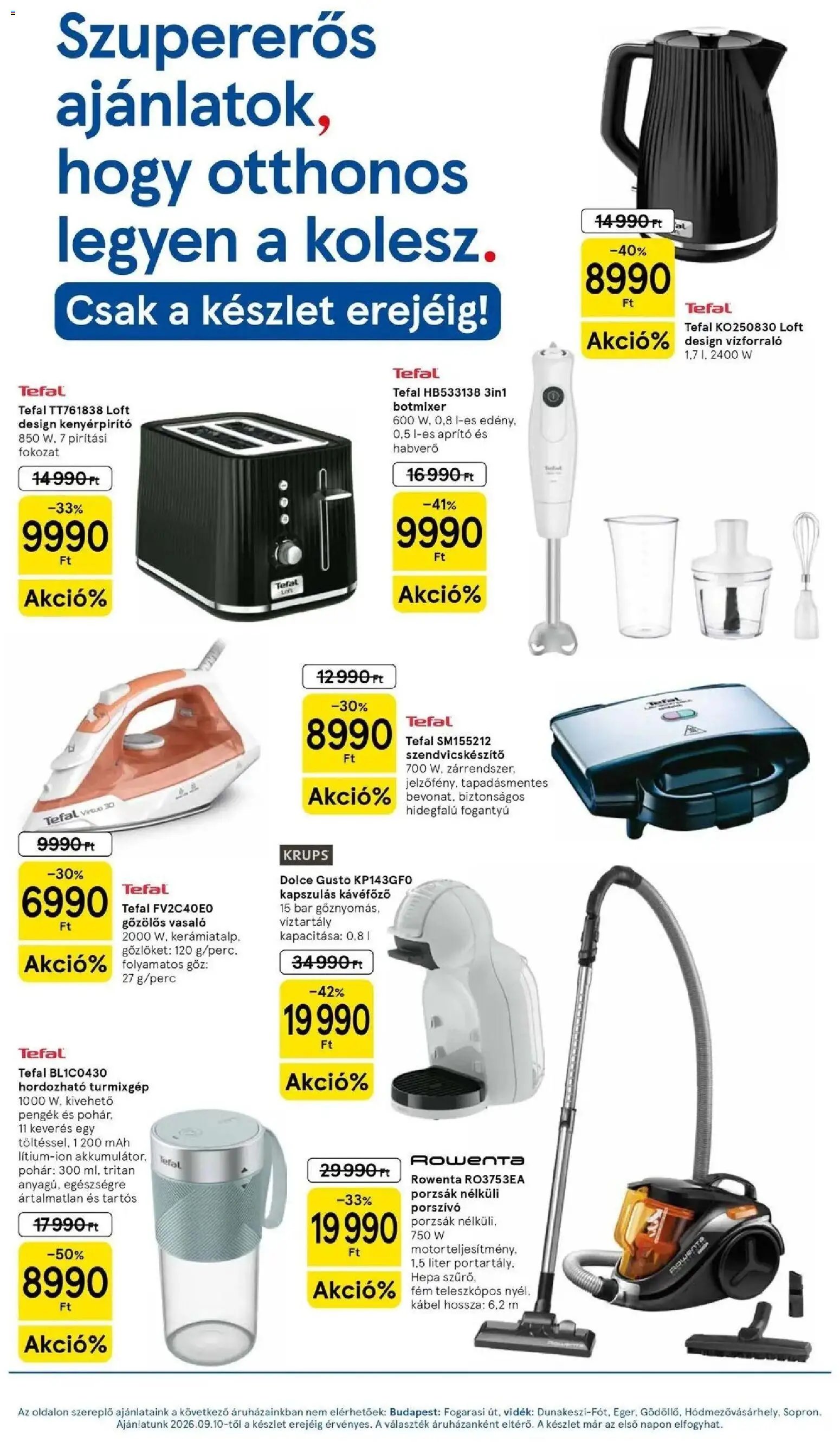Tesco újság 2026.09.10. Tesco akciós újság