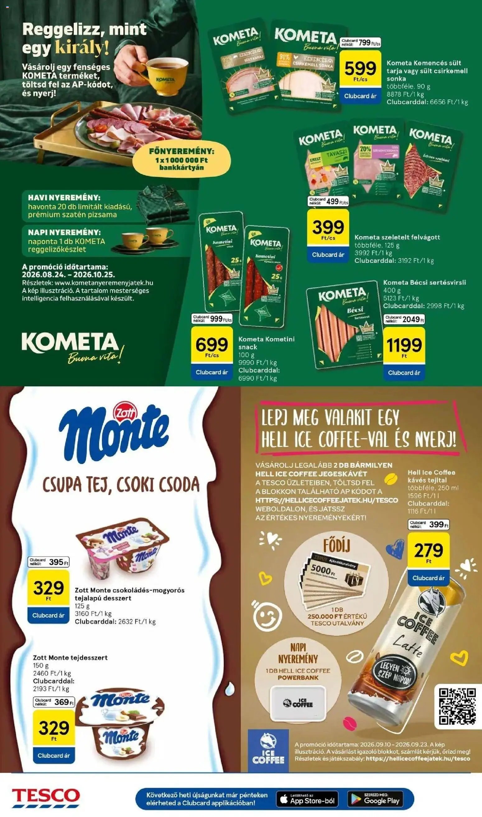 Tesco újság 2026.09.10. Tesco akciós újság