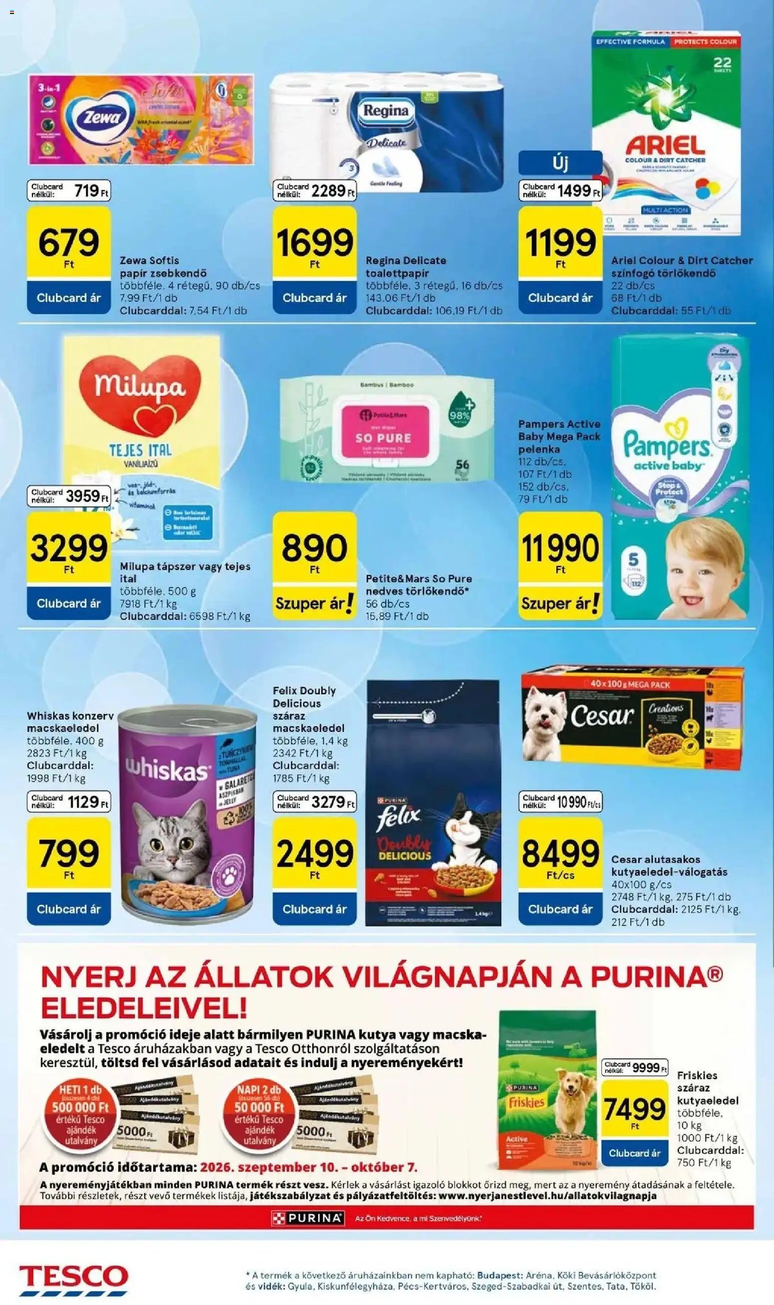 Tesco újság 2026.09.10. Tesco akciós újság