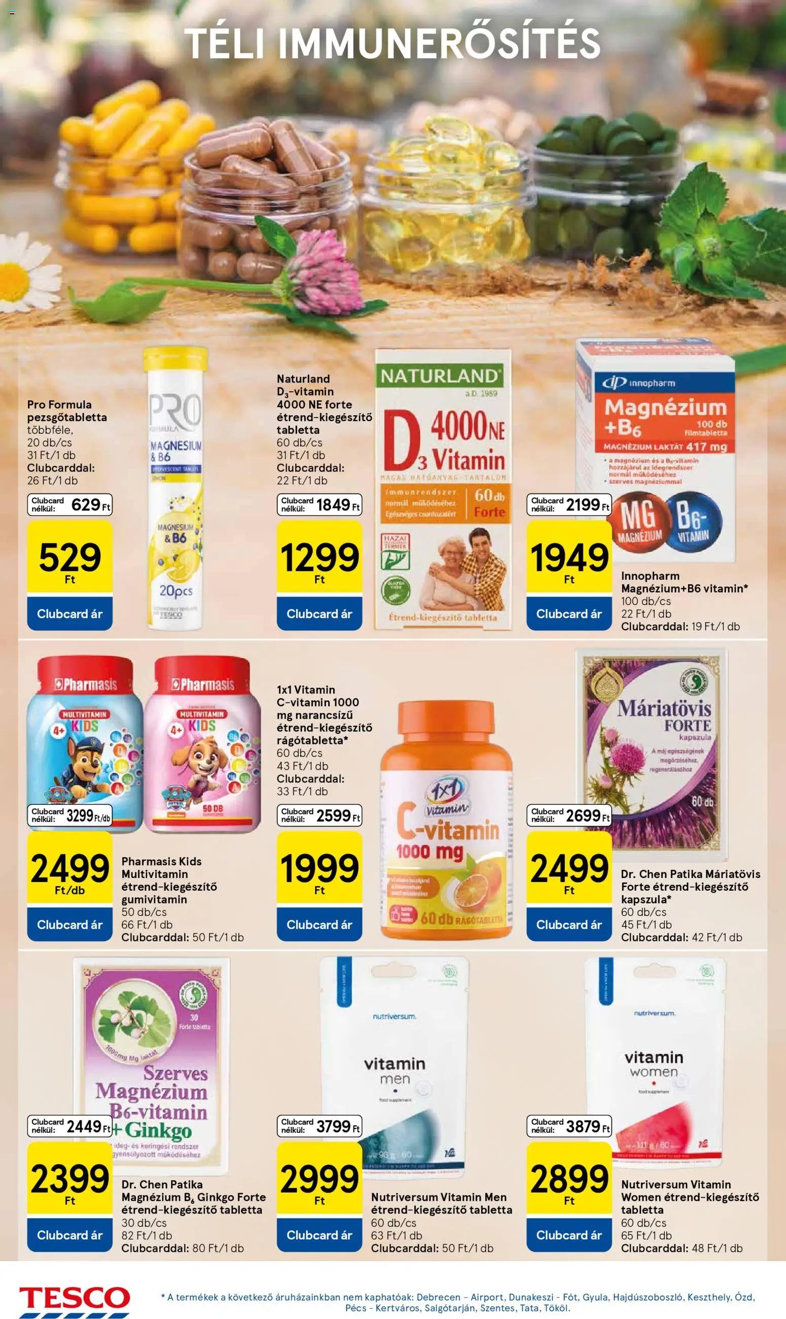 Tesco újság 2026.01.02. Akciós újság Tesco (2026-01-02)