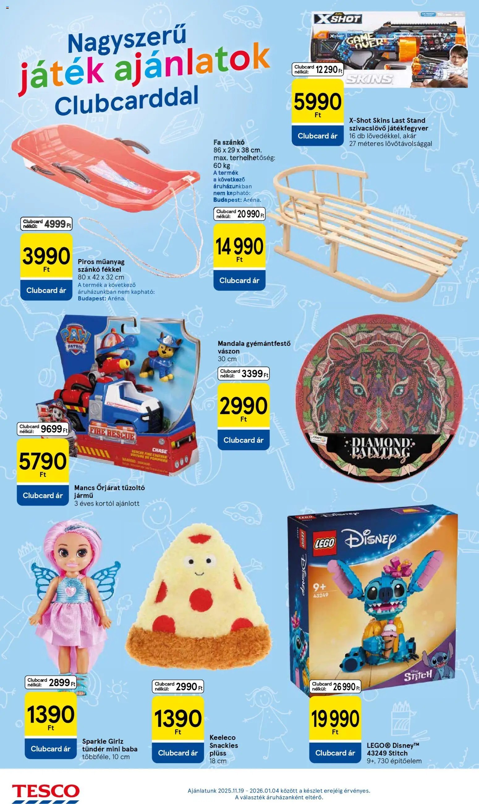 Tesco újság 2026.01.02. Akciós újság Tesco (2026-01-02)