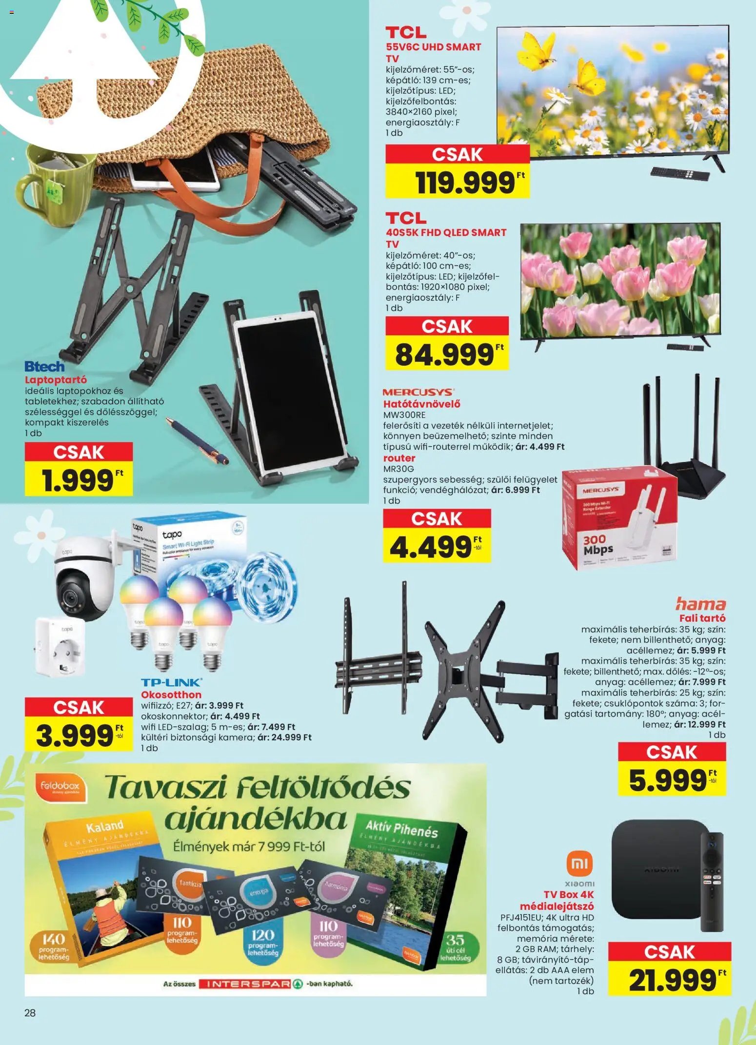 Interspar újság 2026.03.04. Interspar Tavasz katalógus (2026-03-04 - 2026-04-15)