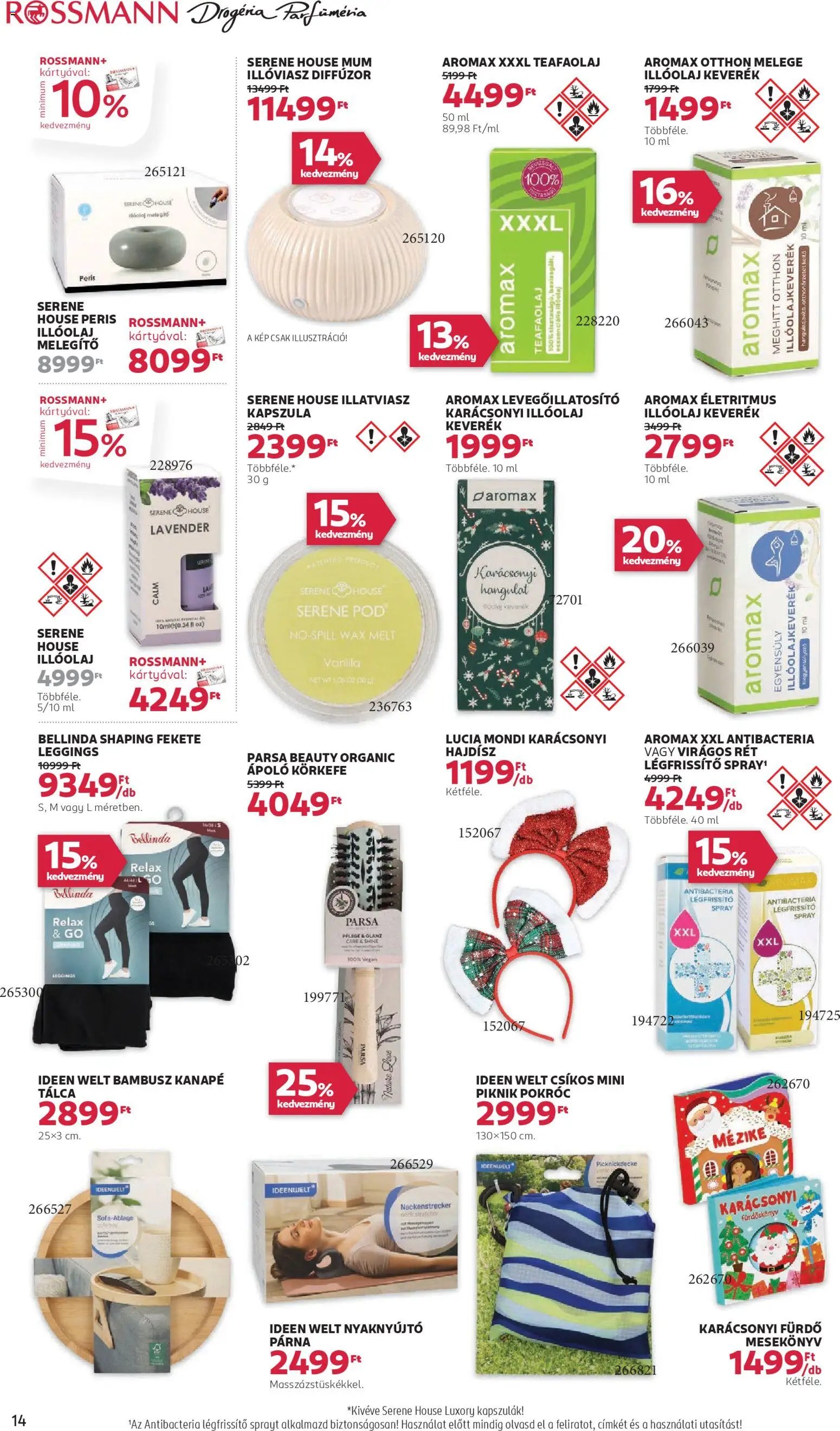 Rossmann újság 2025.12.15. Akciós újság Rossmann (2025-12-15 - 2025-12-26)