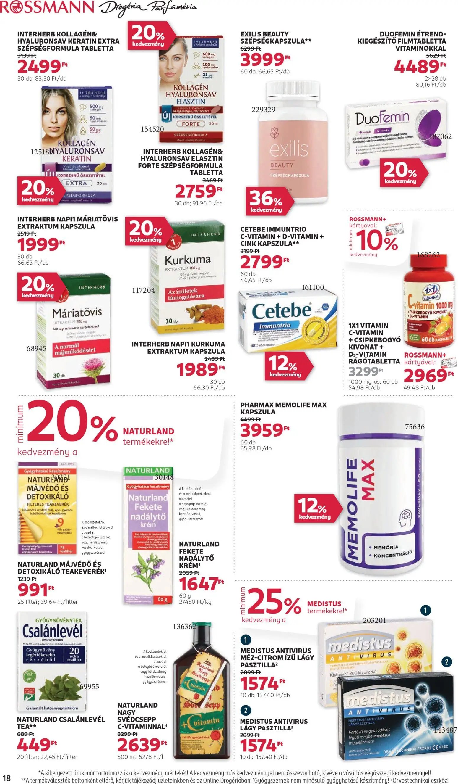 Rossmann újság 2025.12.15. Akciós újság Rossmann (2025-12-15 - 2025-12-26)