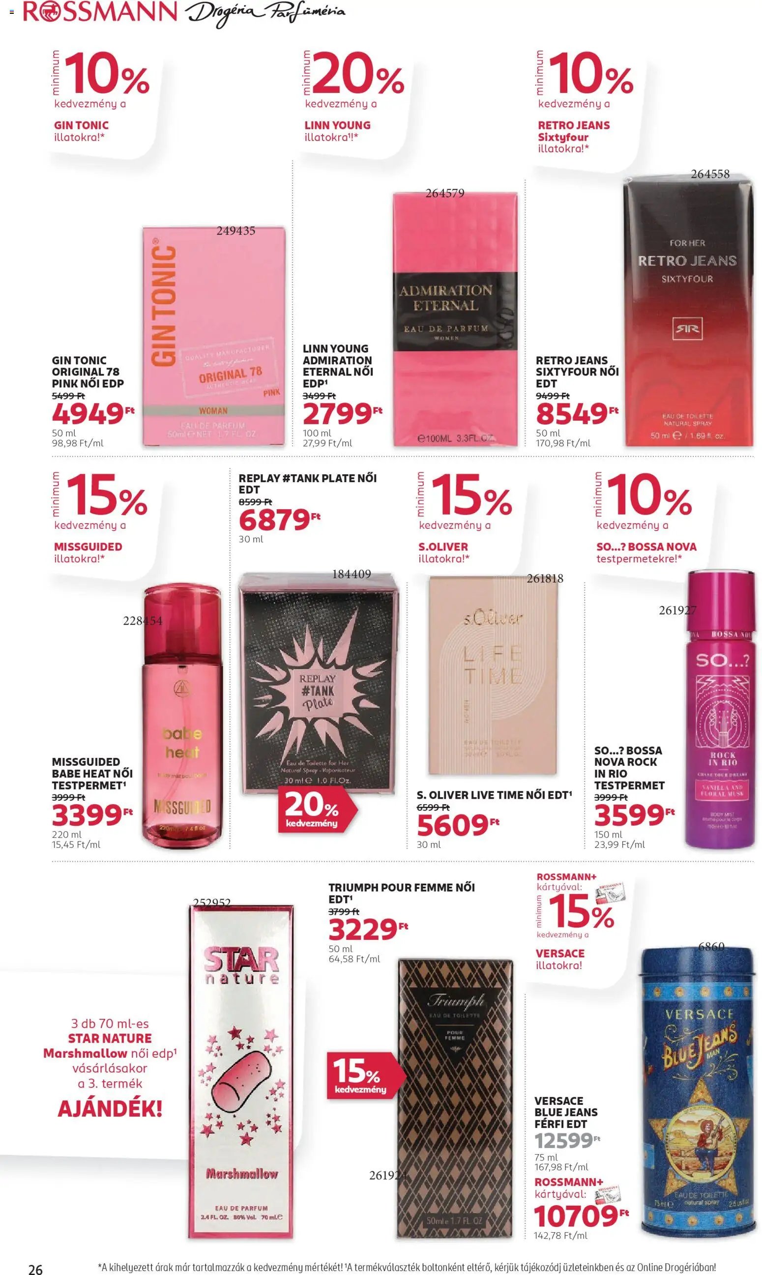 Rossmann újság 2025.12.15. Akciós újság Rossmann (2025-12-15 - 2025-12-26)