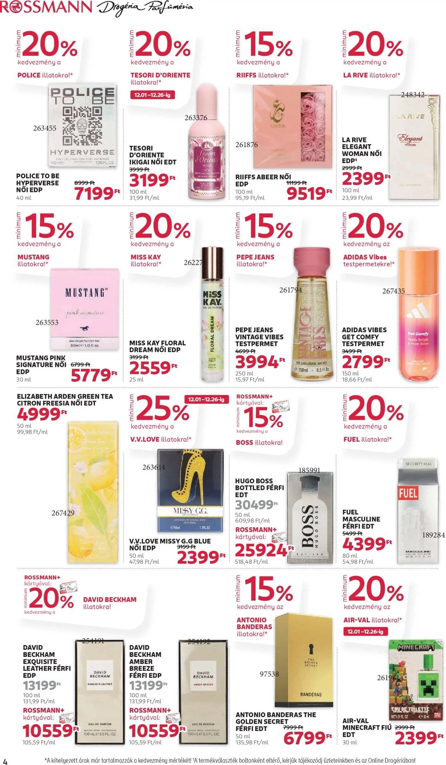 Rossmann újság 2025.12.15. Akciós újság Rossmann (2025-12-15 - 2025-12-26)