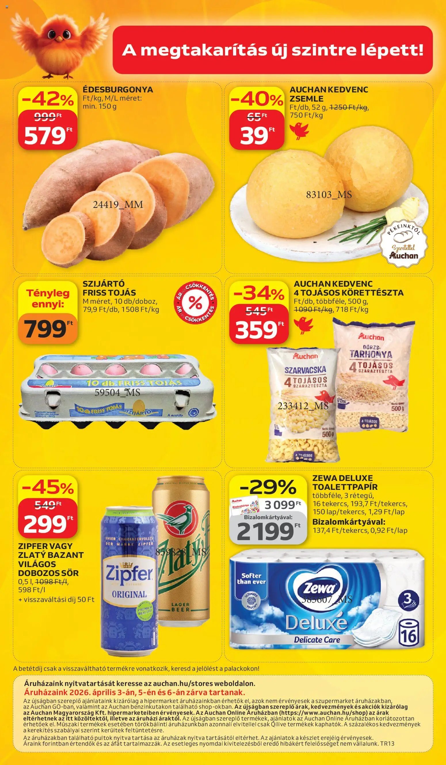 Auchan újság 2026.03.26. Auchan akciós újság (2026-03-26 - 2026-04-08)