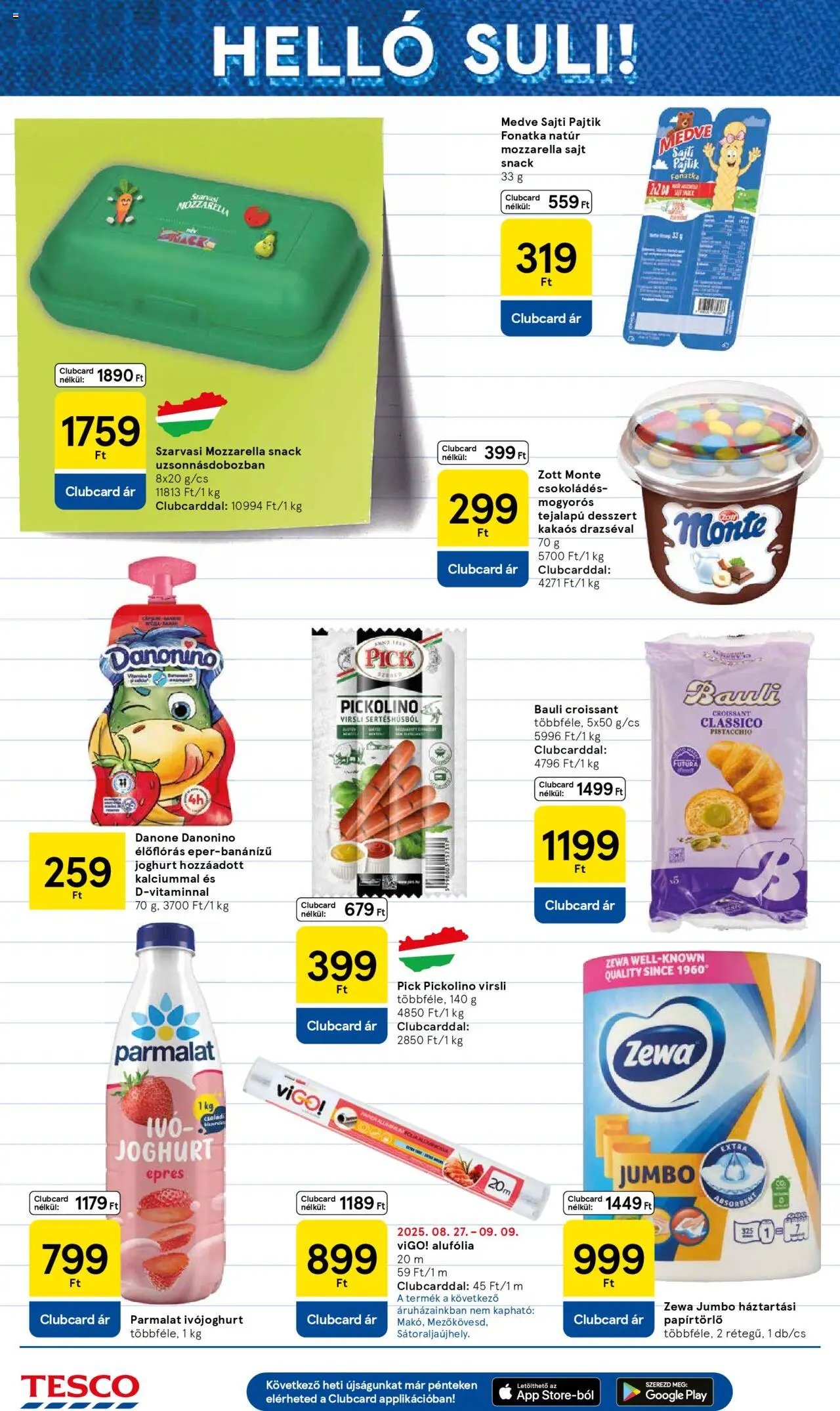 Tesco újság 2025.09.04. Akciós újság Tesco (2025-09-04 - 2025-09-10)