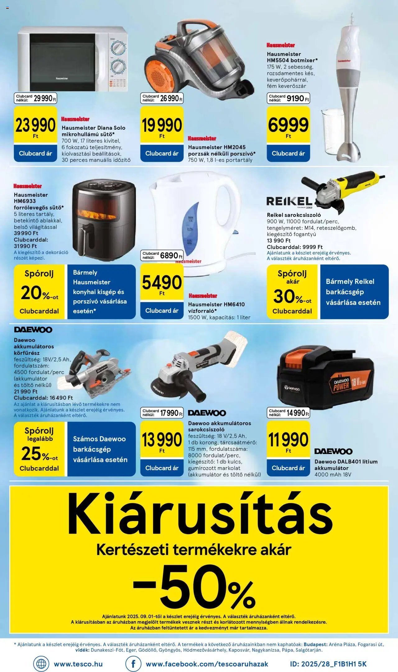 Tesco újság 2025.09.04. Akciós újság Tesco (2025-09-04 - 2025-09-10)