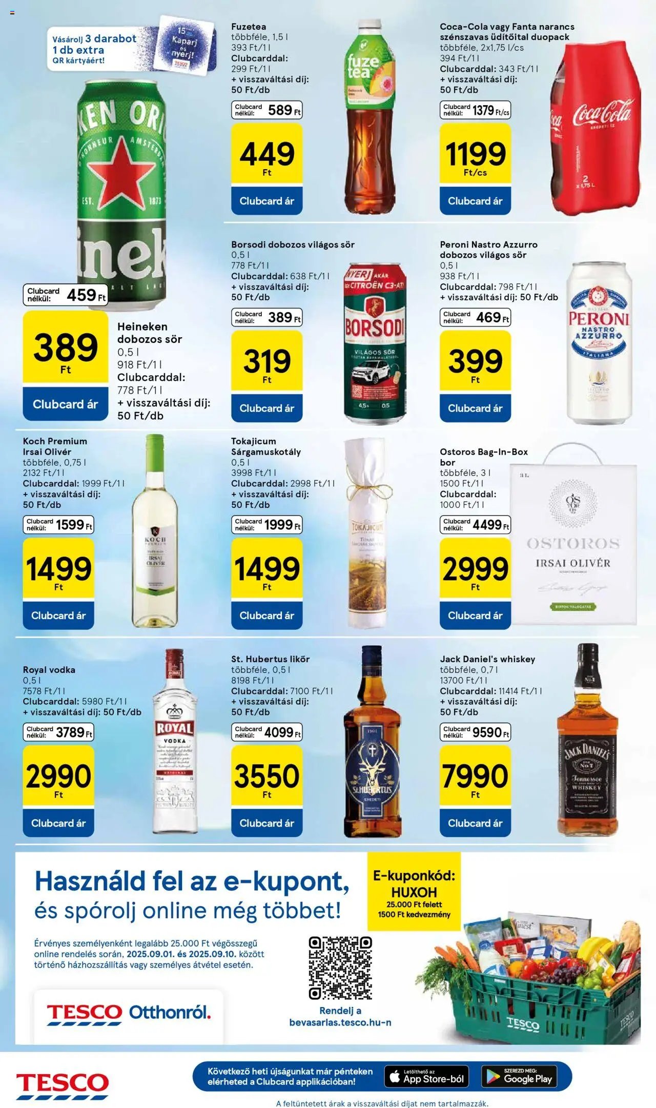 Tesco újság 2025.09.04. Akciós újság Tesco (2025-09-04 - 2025-09-10)