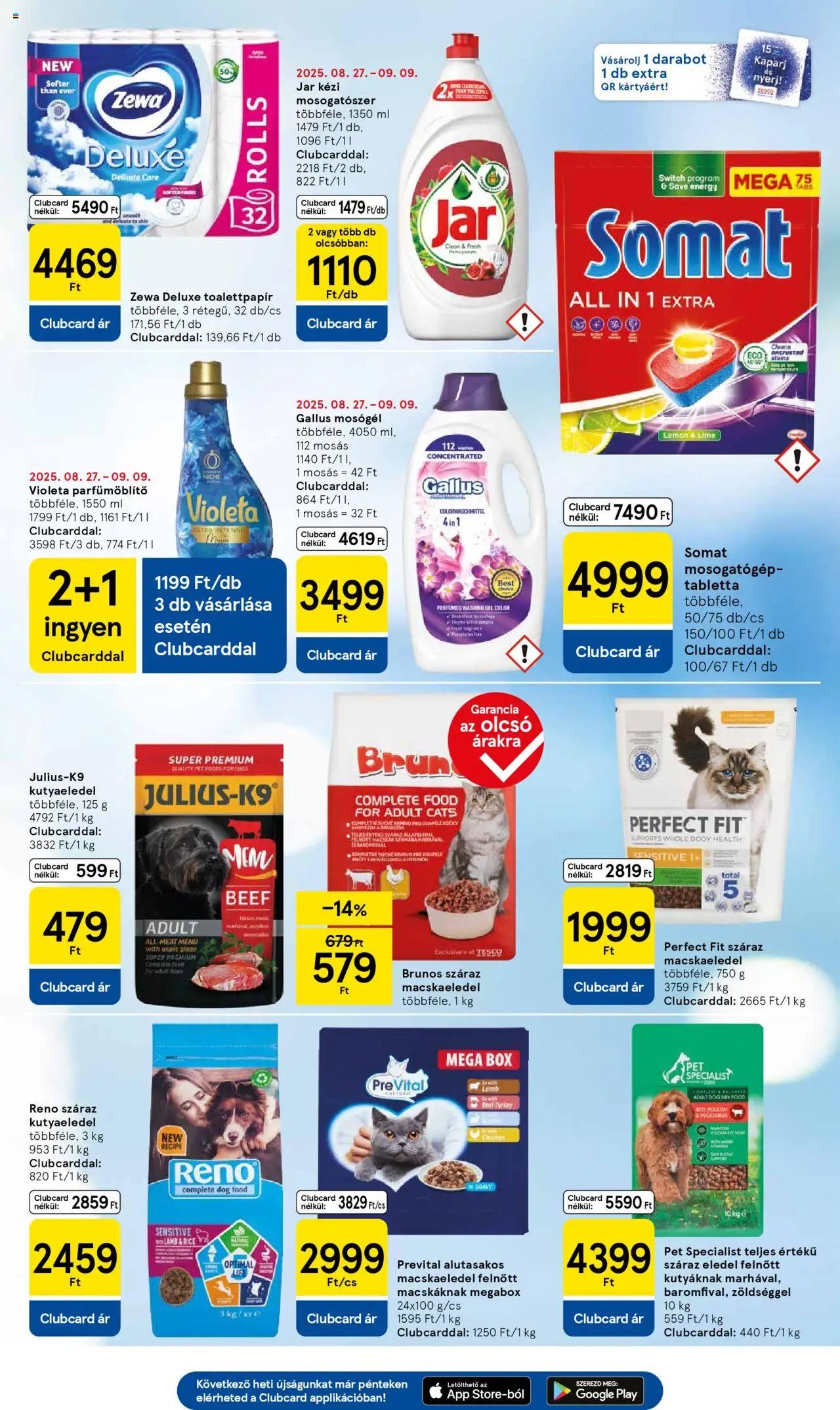 Tesco újság 2025.09.04. Akciós újság Tesco (2025-09-04 - 2025-09-10)