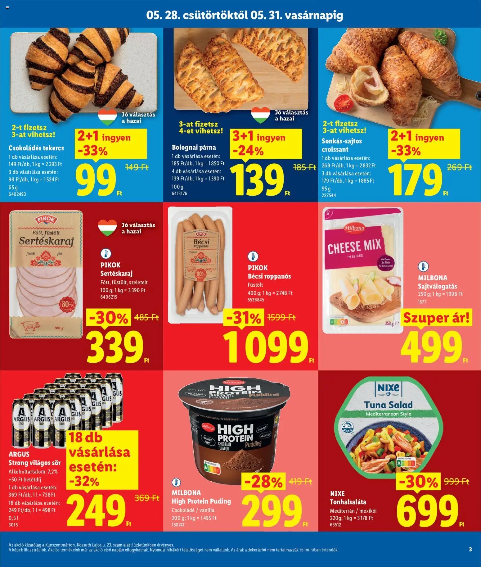 Lidl újság 2026.05.28. Lidl Kunszentmárton (2026-05-28 - 2026-05-31)