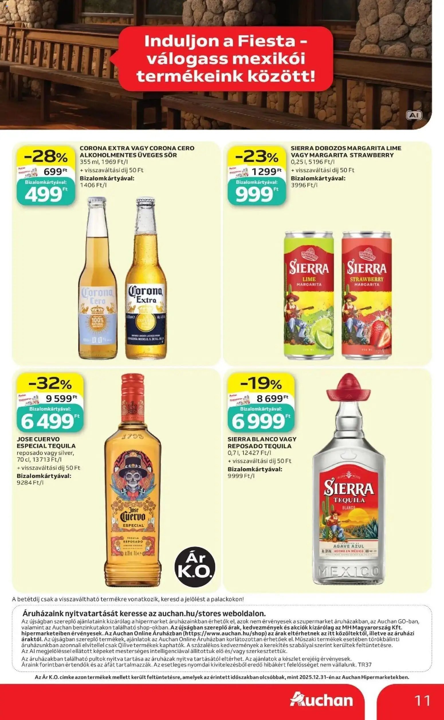 Auchan újság 2026.09.10. Auchan Nemzetközi konyha ajánlatok Fót