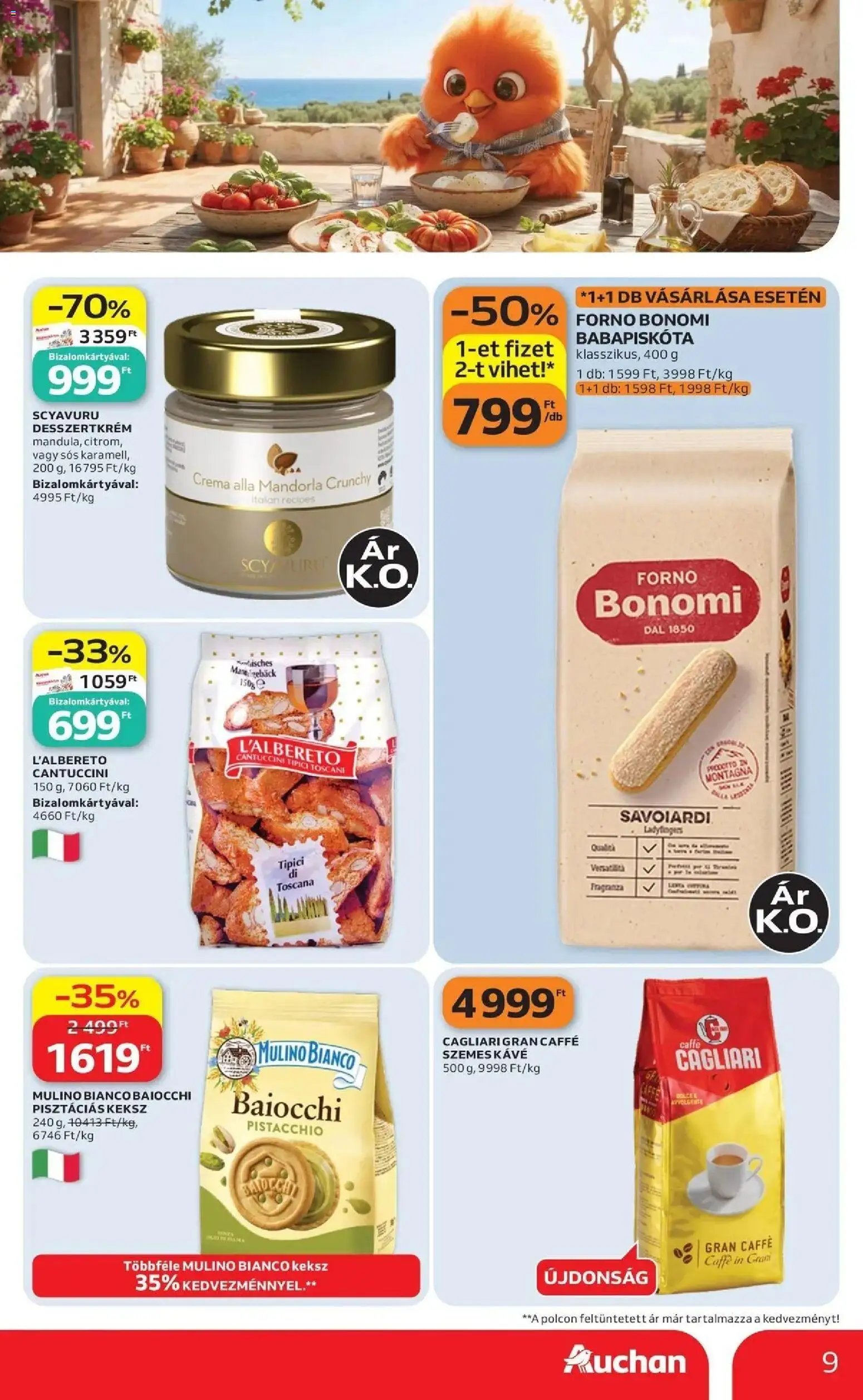 Auchan újság 2026.09.10. Auchan Nemzetközi konyha ajánlatok Fót