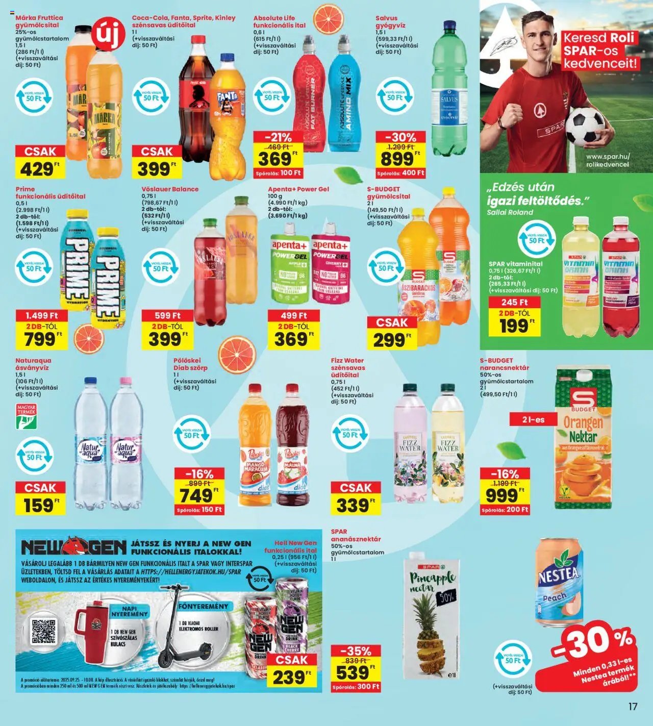 Interspar újság 2025.09.25. Akciós újság Interspar (2025-09-25 - 2025-10-01)