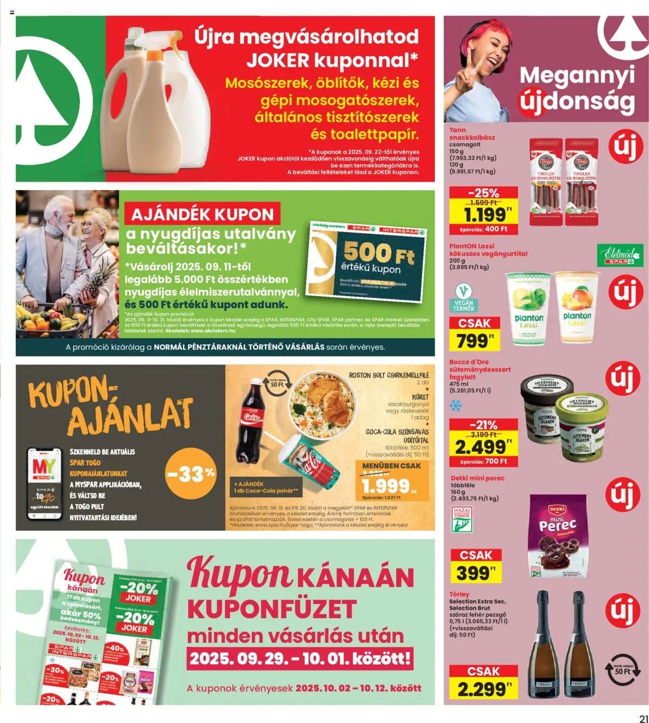 Interspar újság 2025.09.25. Akciós újság Interspar (2025-09-25 - 2025-10-01)