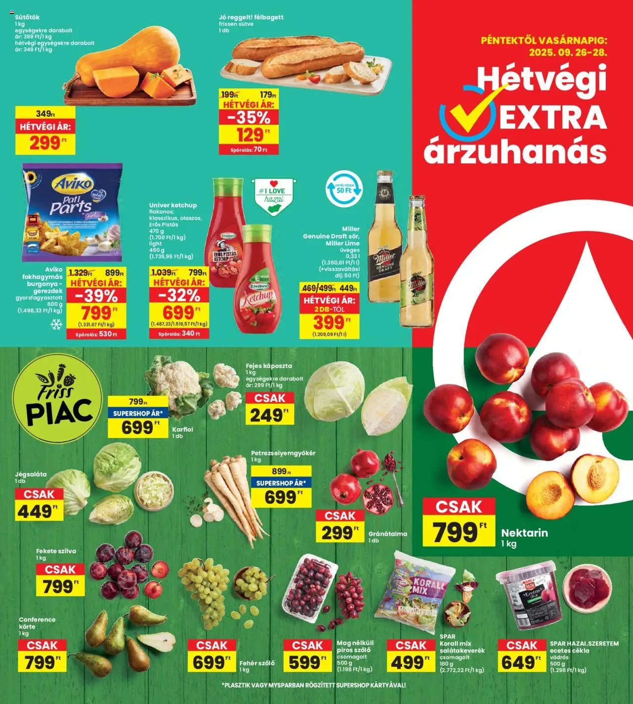 Interspar újság 2025.09.25. Akciós újság Interspar (2025-09-25 - 2025-10-01)