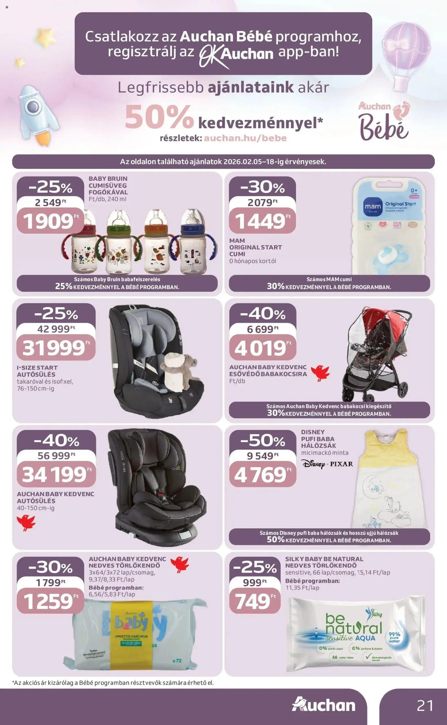 Auchan újság 2026.02.05. Szolnok Akciós újság Auchan (2026-02-05 - 2026-02-11)
