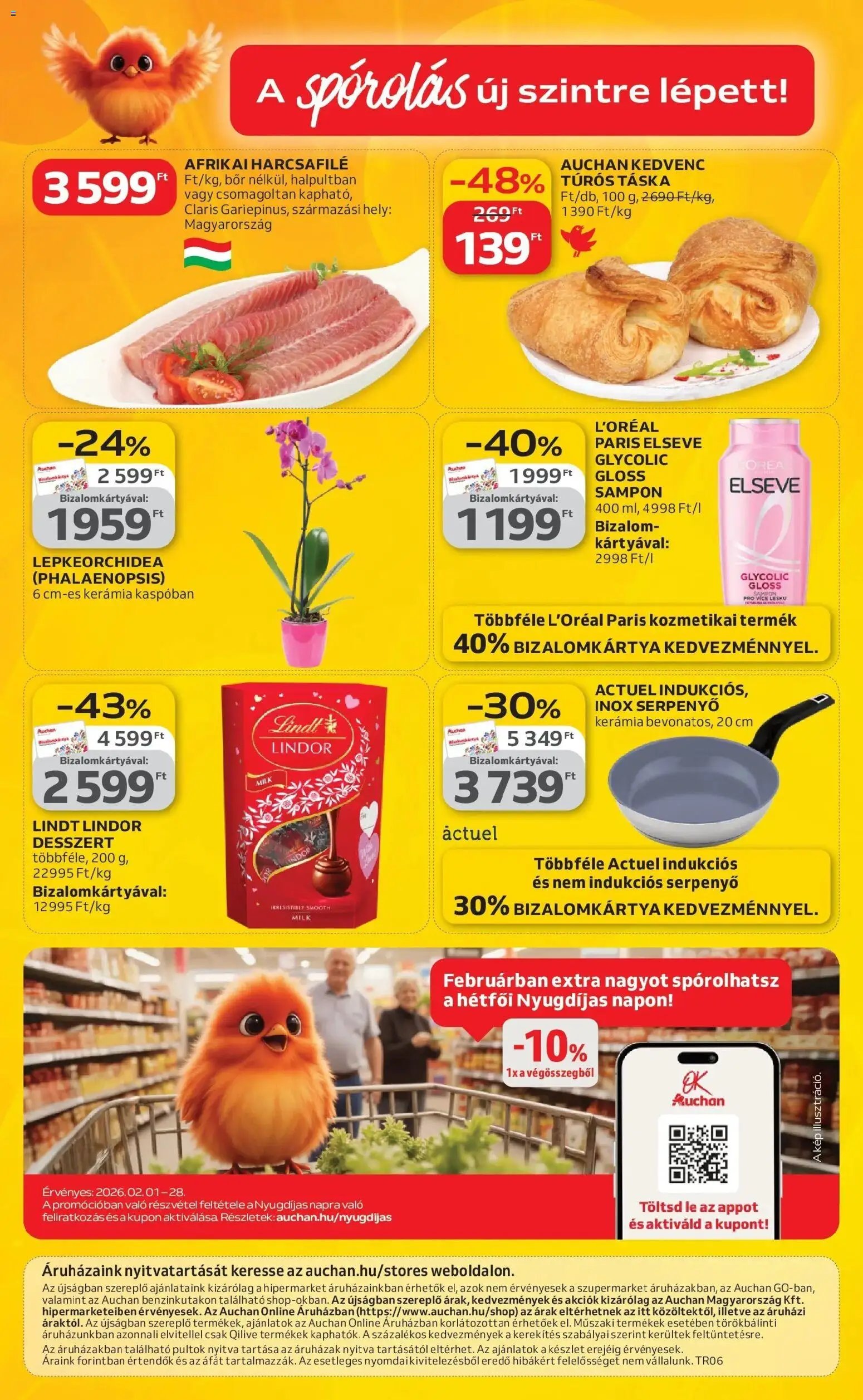 Auchan újság 2026.02.05. Szolnok Akciós újság Auchan (2026-02-05 - 2026-02-11)