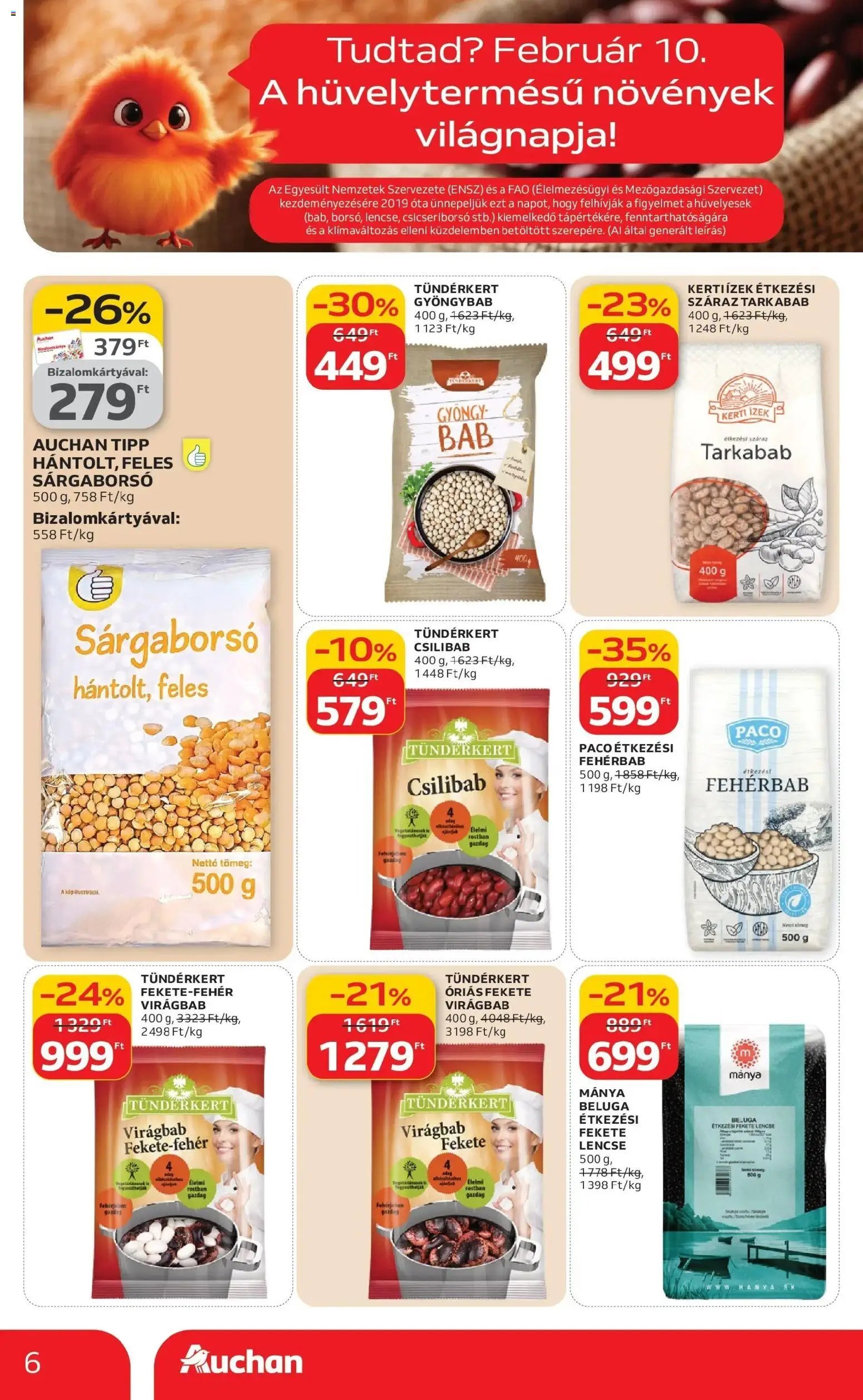 Auchan újság 2026.02.05. Szolnok Akciós újság Auchan (2026-02-05 - 2026-02-11)