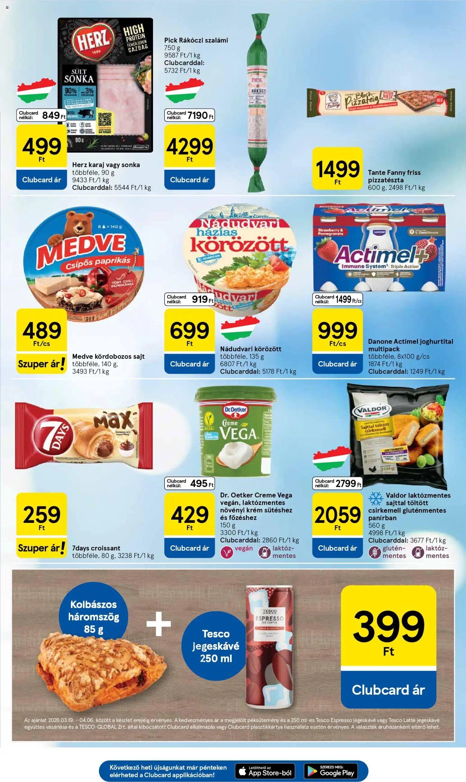 Tesco újság 2026.03.19. Tesco Szupermarket akciós újság (2026-03-19 - 2026-03-25)