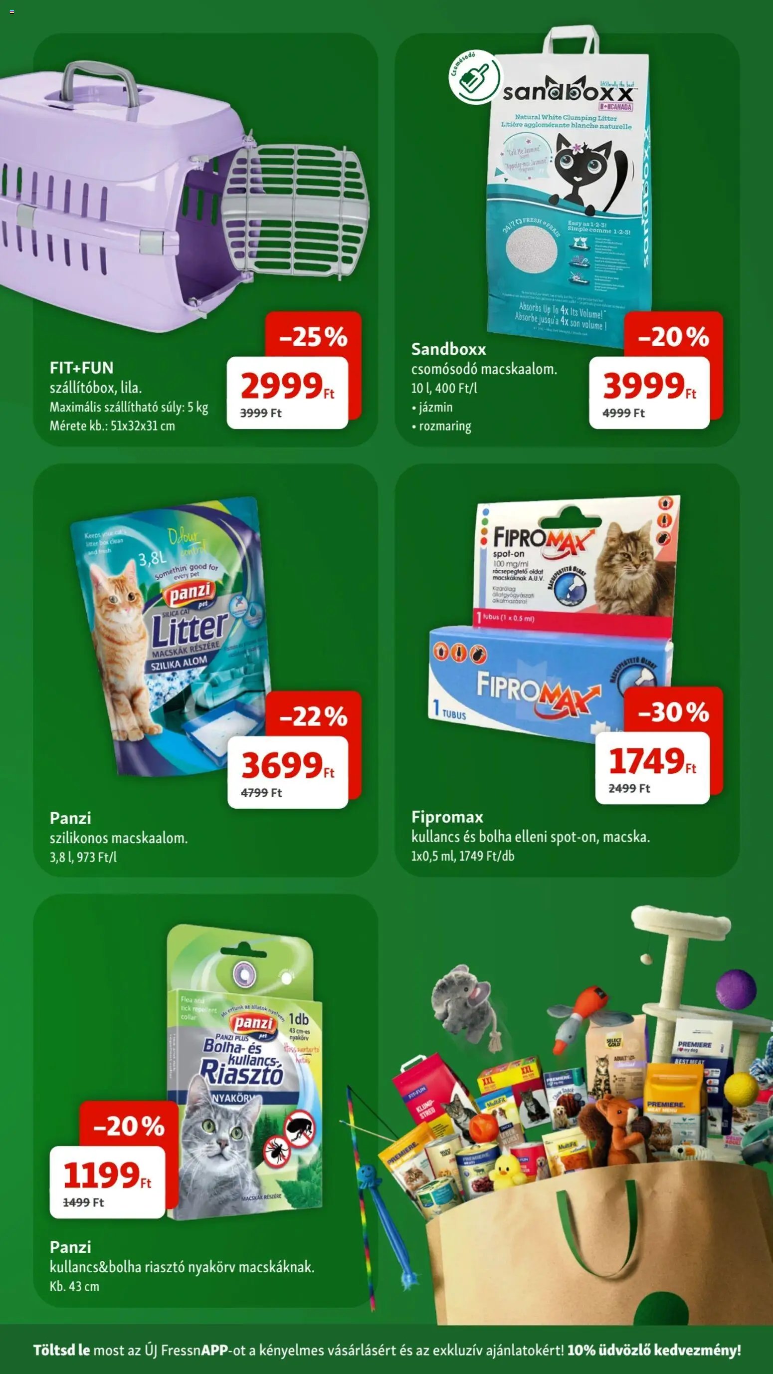 Fressnapf újság 2026.04.09. Fressnapf akciós újság (2026-04-09 - 2026-04-15)