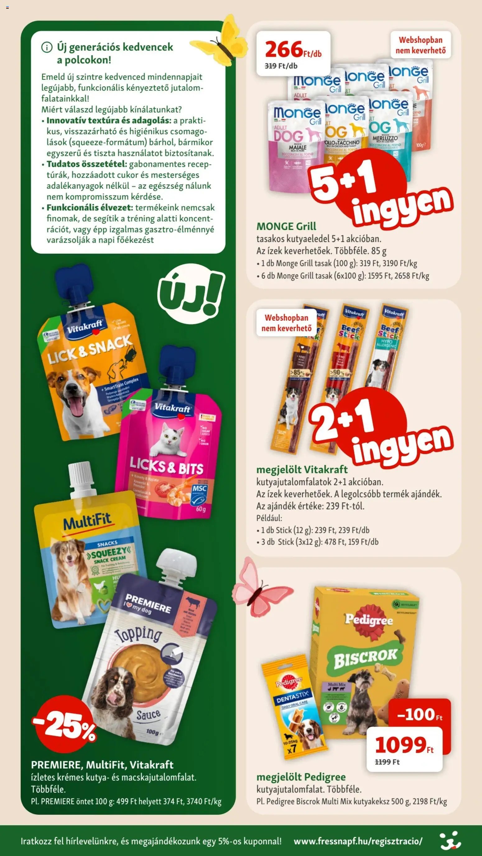 Fressnapf újság 2026.04.09. Fressnapf akciós újság (2026-04-09 - 2026-04-15)