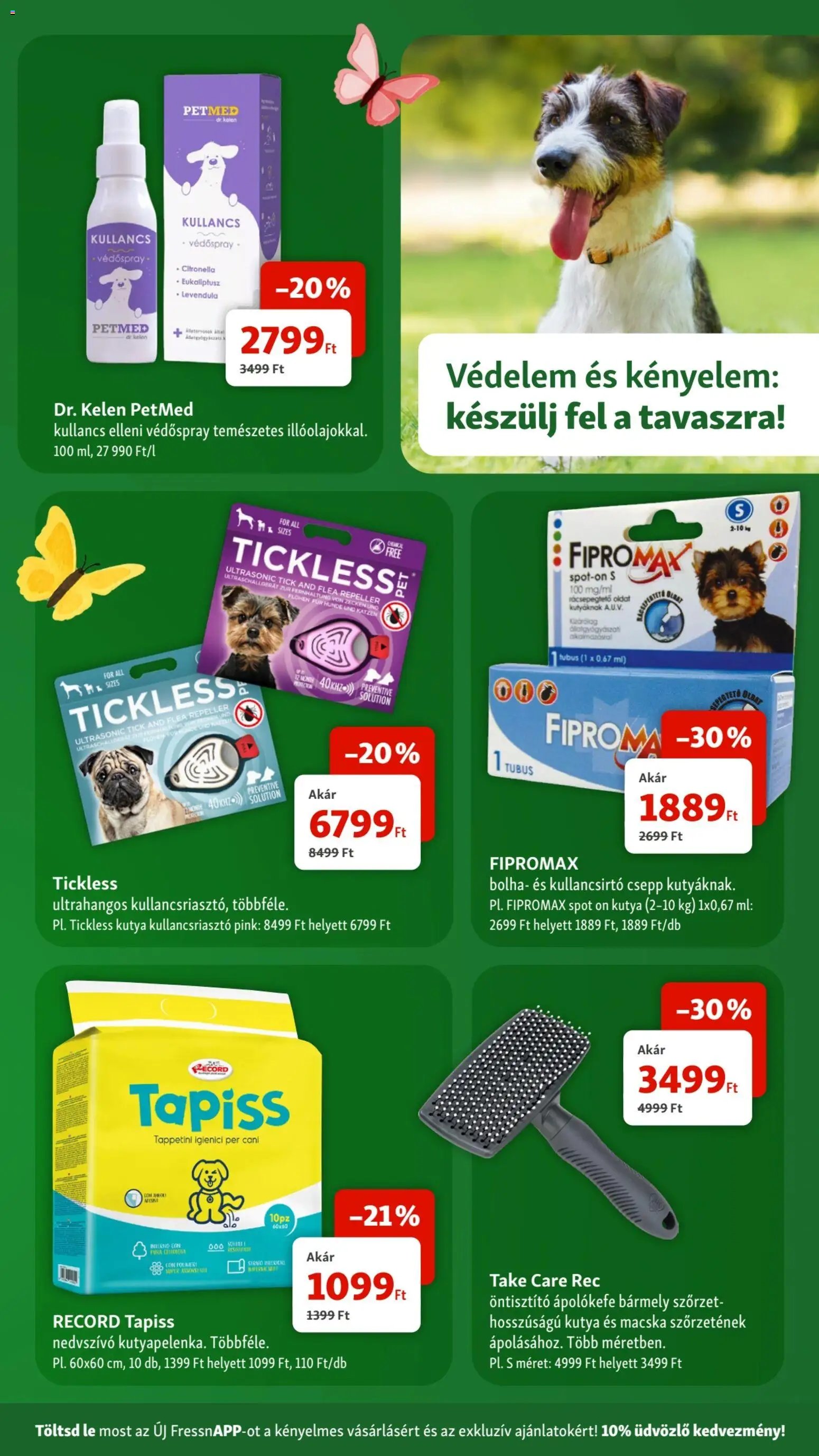 Fressnapf újság 2026.04.09. Fressnapf akciós újság (2026-04-09 - 2026-04-15)