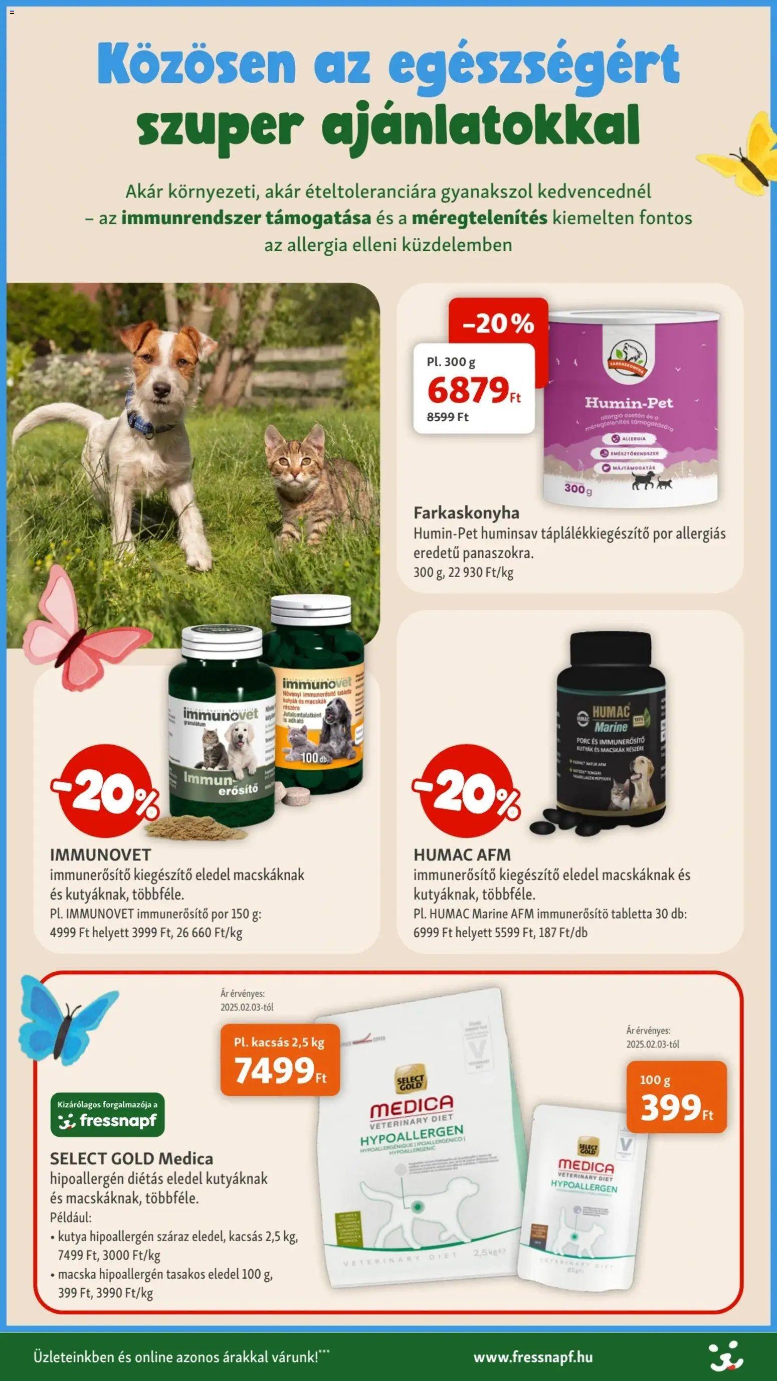 Fressnapf újság 2026.04.09. Fressnapf akciós újság (2026-04-09 - 2026-04-15)