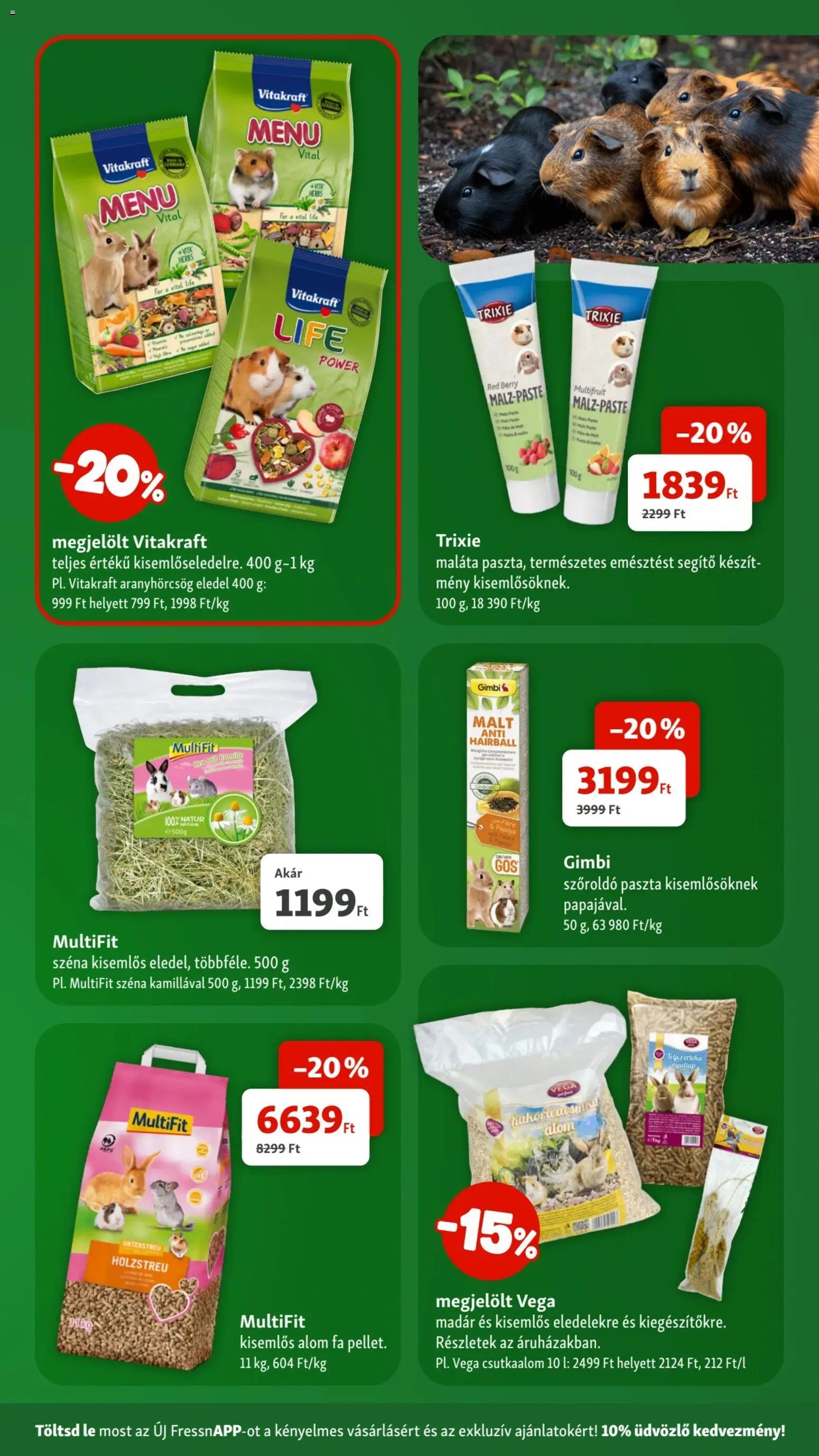 Fressnapf újság 2026.04.09. Fressnapf akciós újság (2026-04-09 - 2026-04-15)