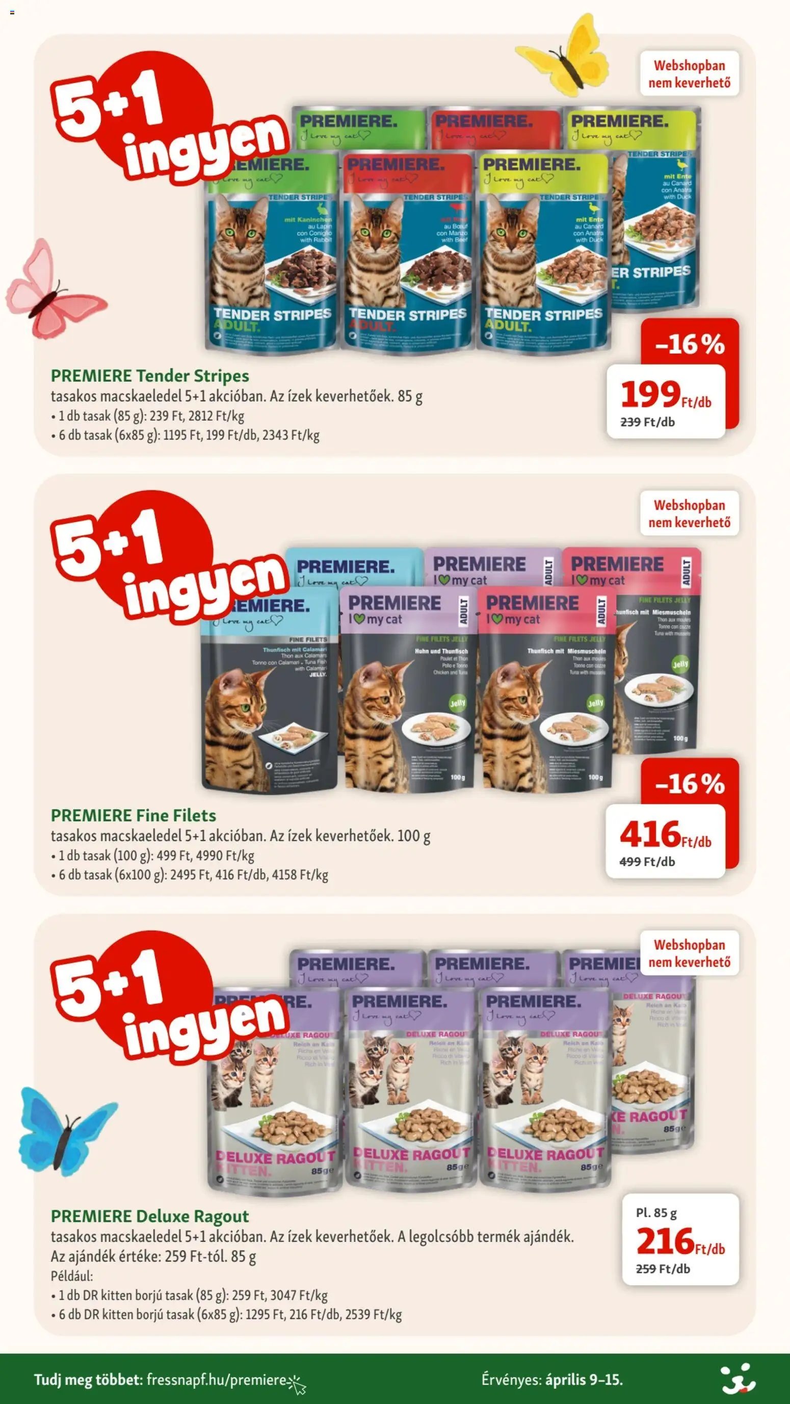 Fressnapf újság 2026.04.09. Fressnapf akciós újság (2026-04-09 - 2026-04-15)