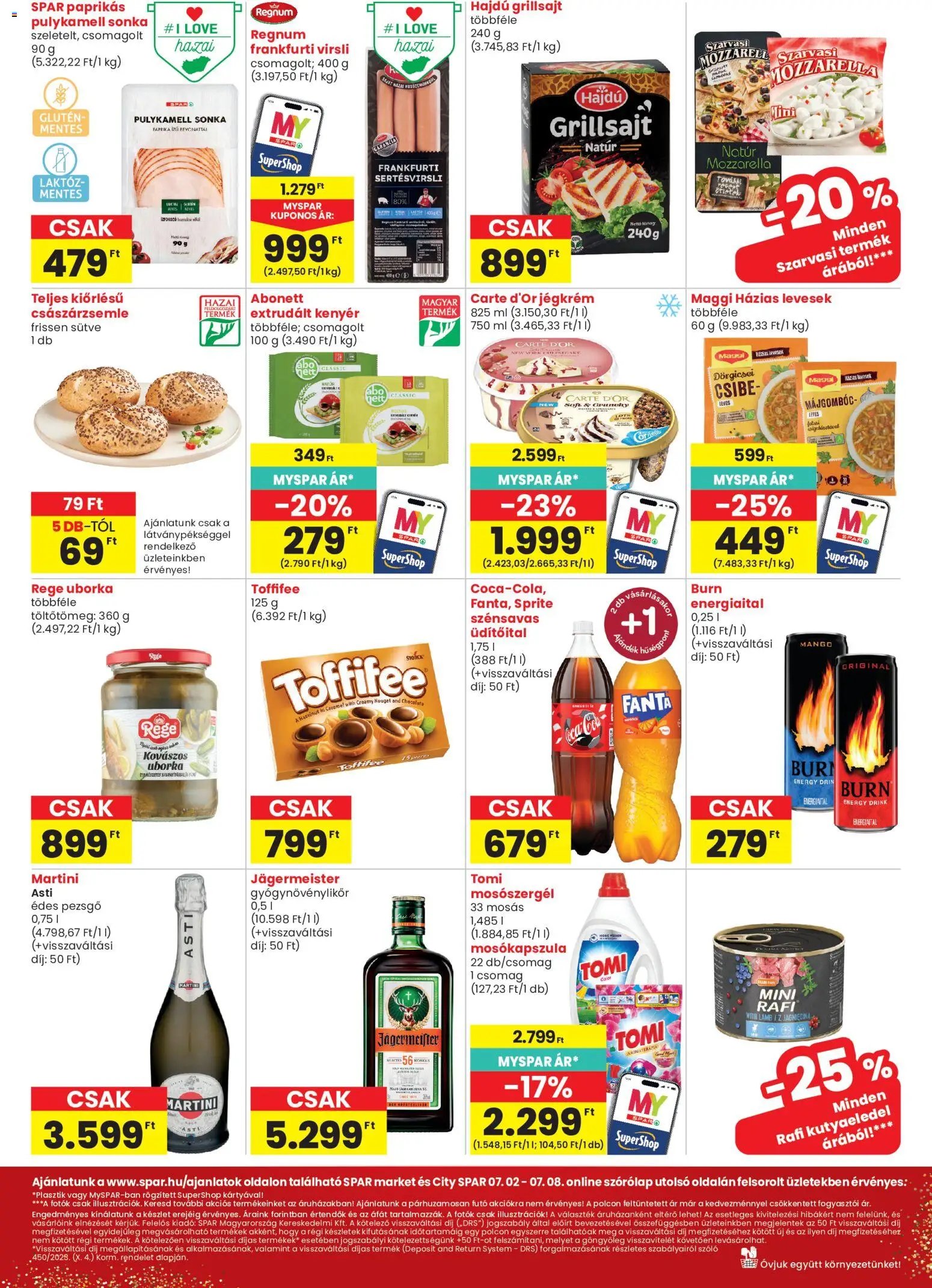 Spar Market újság 2026.07.02. Spar Market akciós újság