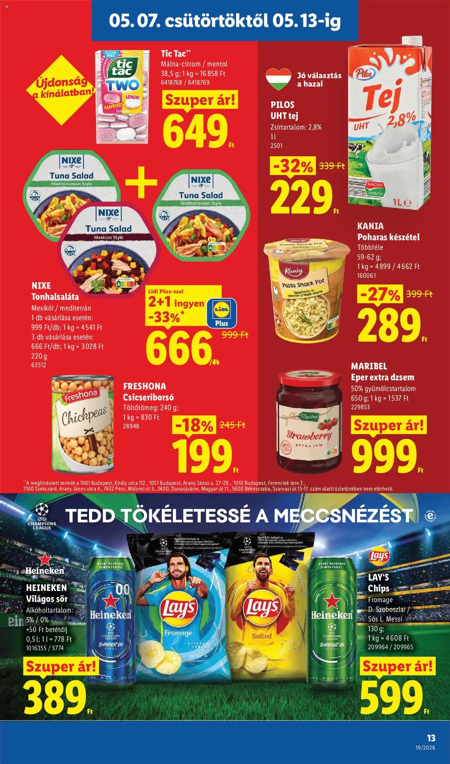 Lidl újság 2026.05.07. Lidl akciós újság (2026-05-07 - 2026-05-13)