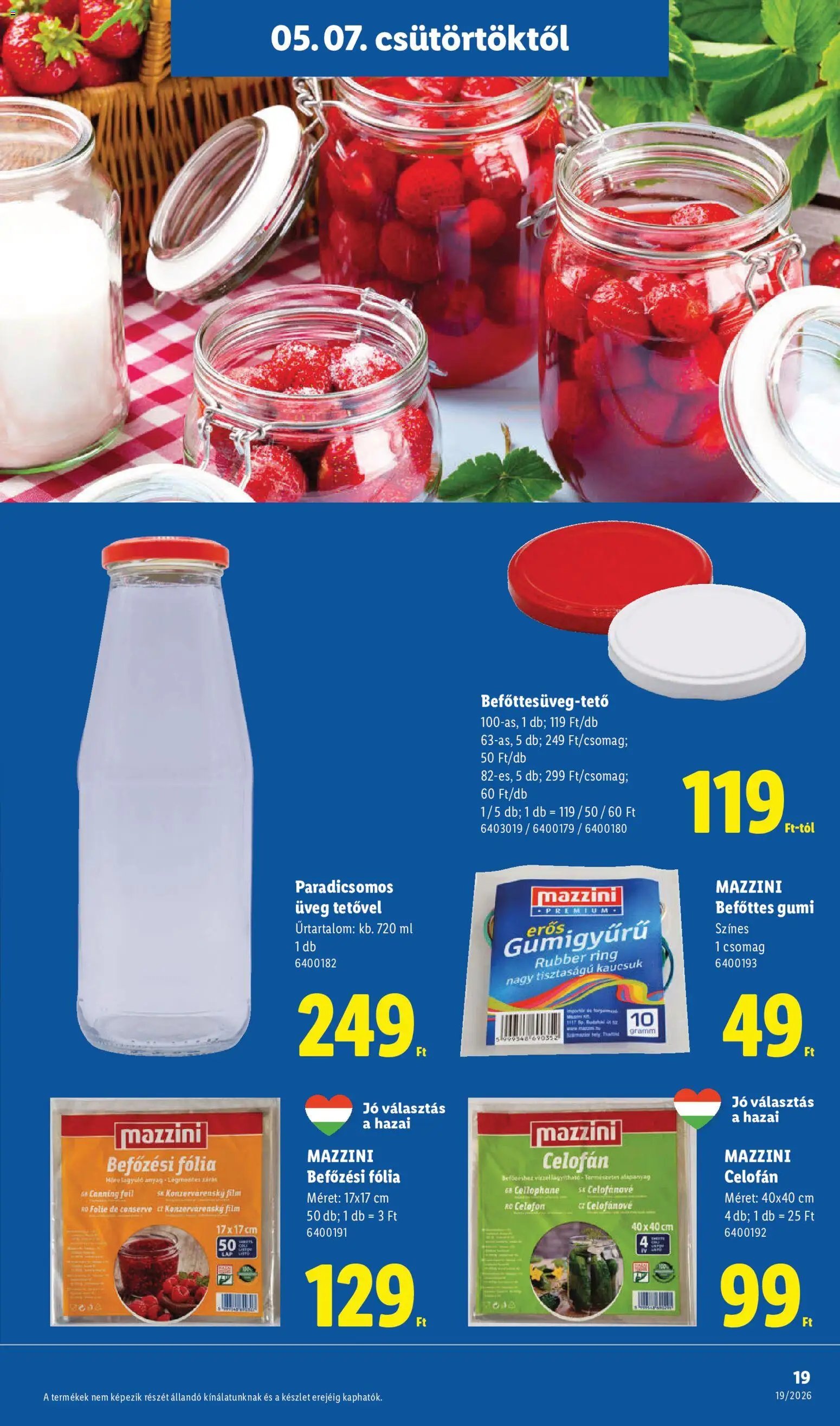 Lidl újság 2026.05.07. Lidl akciós újság (2026-05-07 - 2026-05-13)