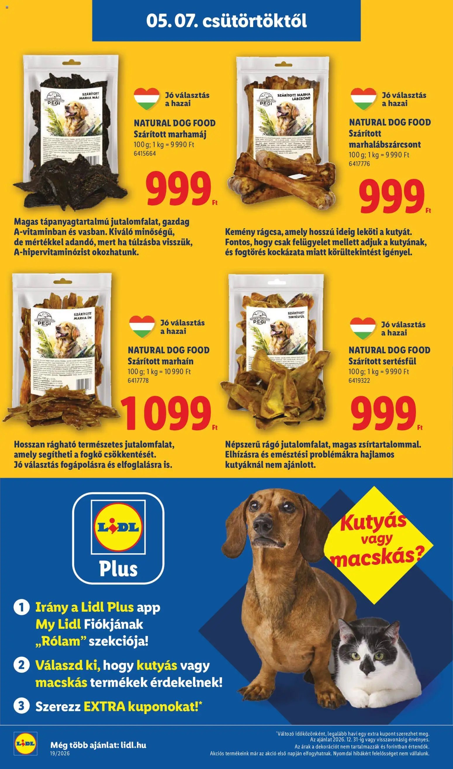 Lidl újság 2026.05.07. Lidl akciós újság (2026-05-07 - 2026-05-13)
