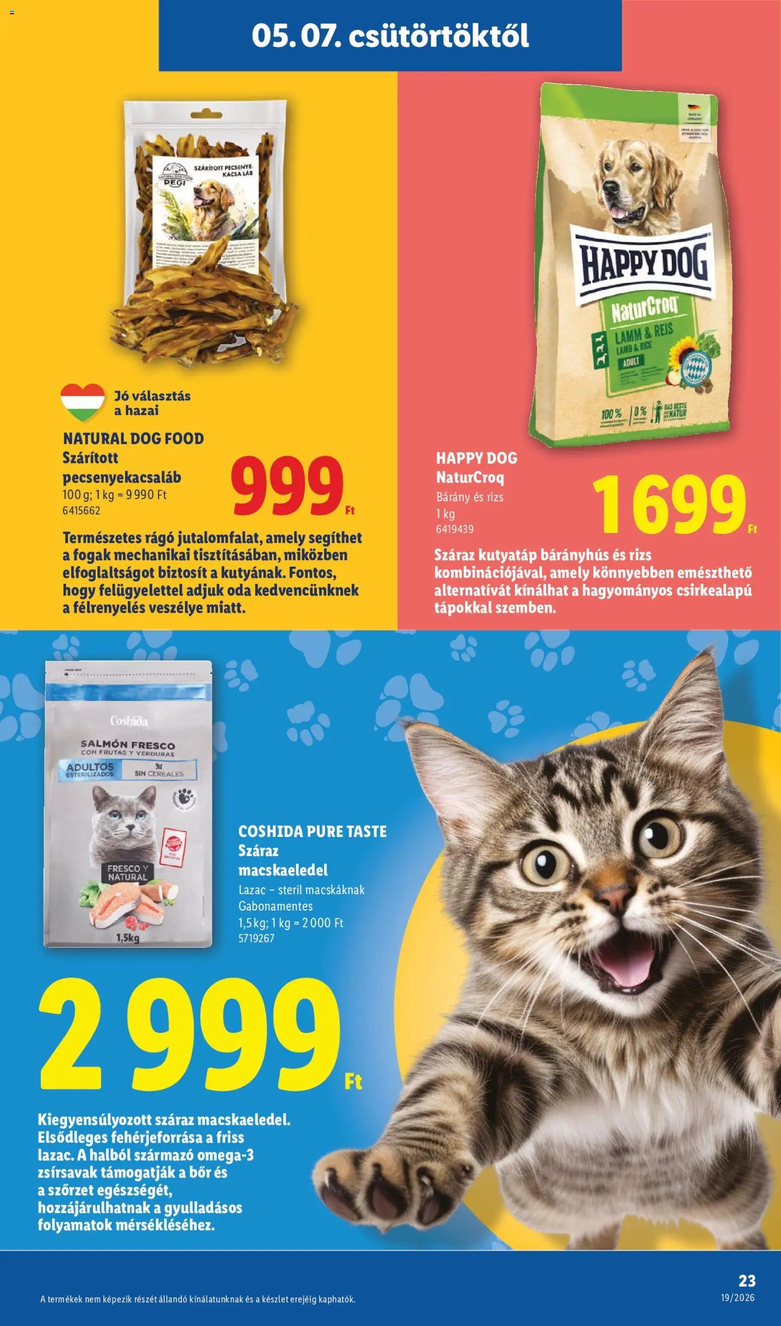 Lidl újság 2026.05.07. Lidl akciós újság (2026-05-07 - 2026-05-13)