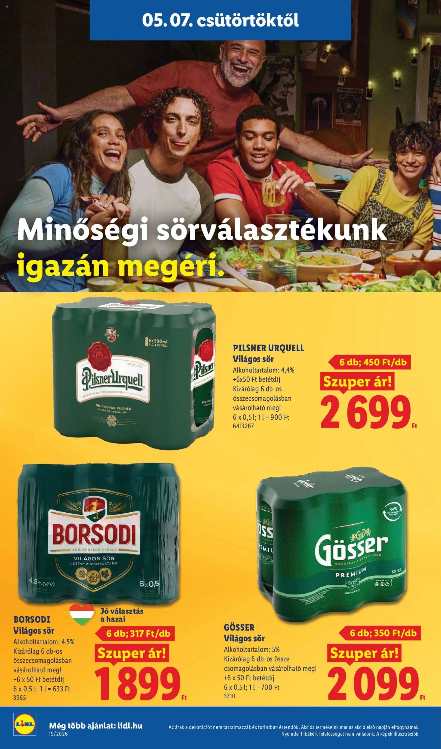 Lidl újság 2026.05.07. Lidl akciós újság (2026-05-07 - 2026-05-13)