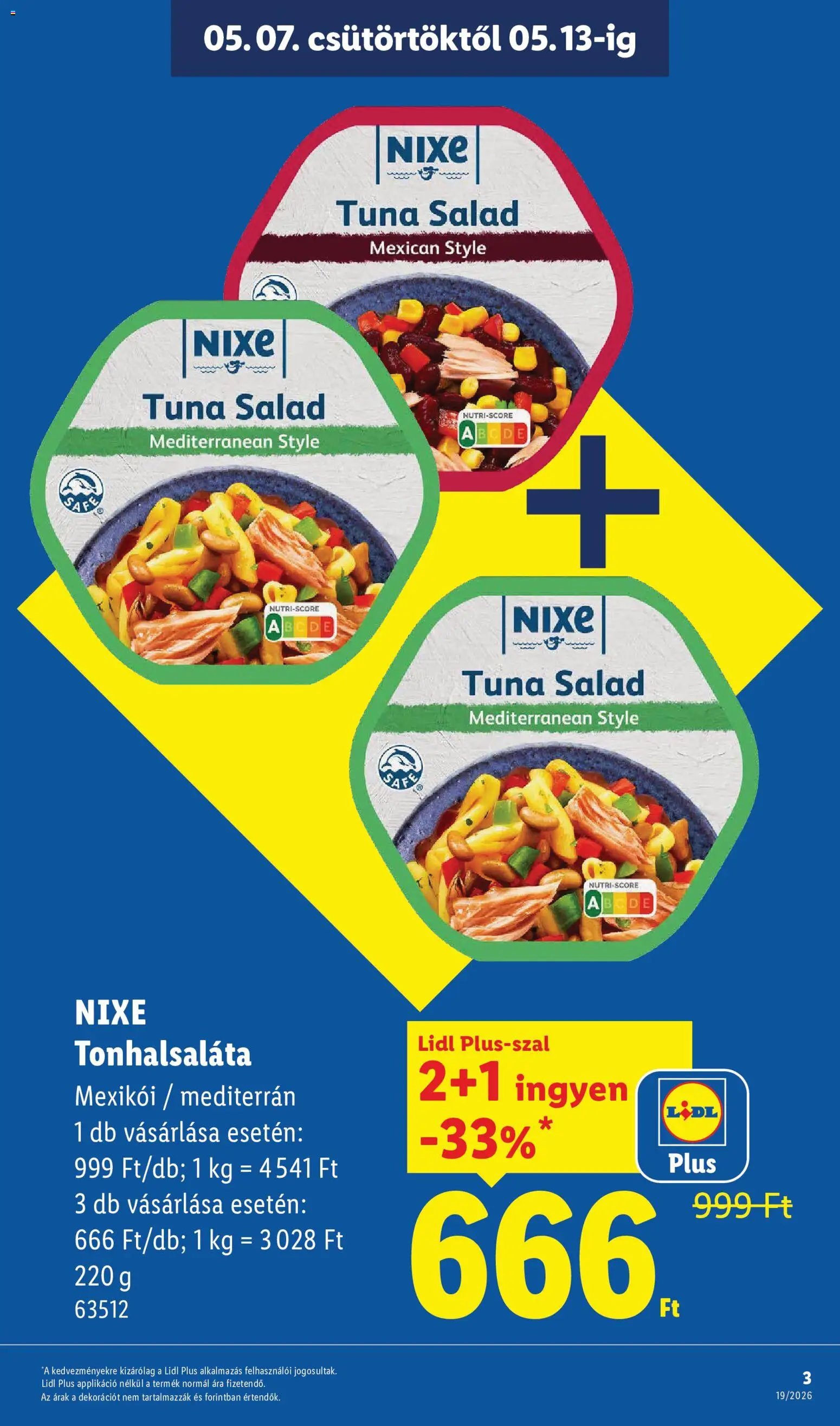 Lidl újság 2026.05.07. Lidl akciós újság (2026-05-07 - 2026-05-13)