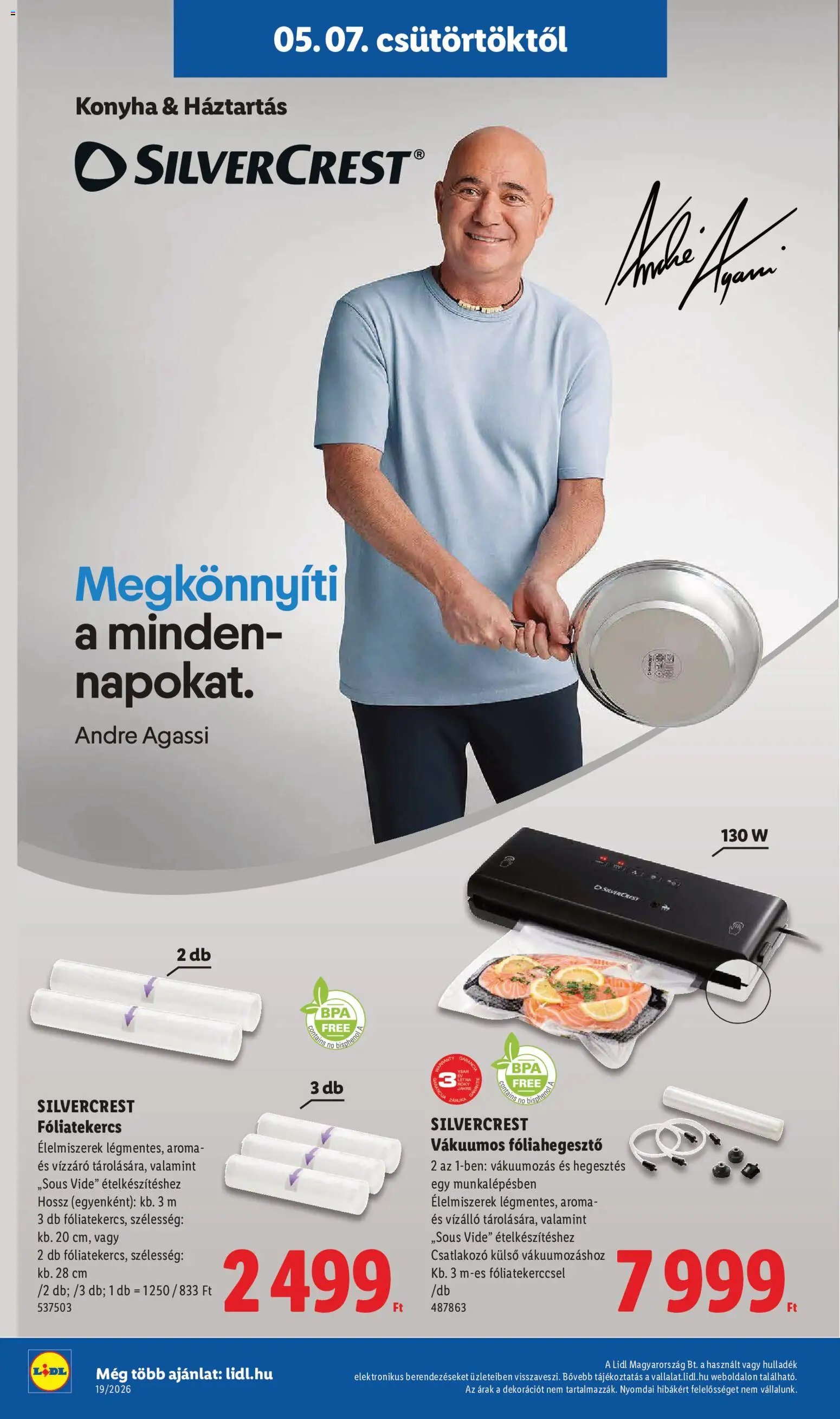 Lidl újság 2026.05.07. Lidl akciós újság (2026-05-07 - 2026-05-13)